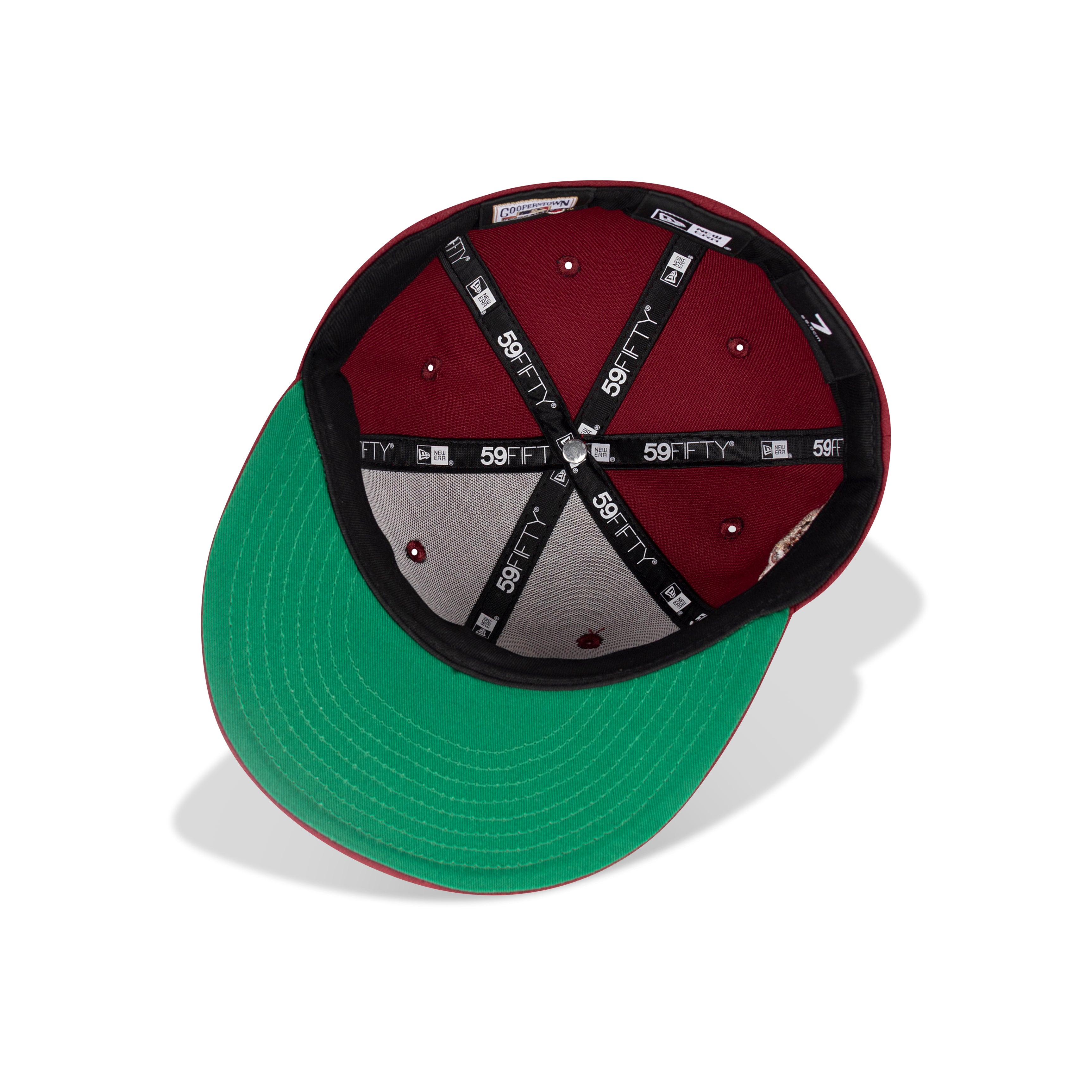 New Era Oakland's Athletics Fitted Green Bottom 