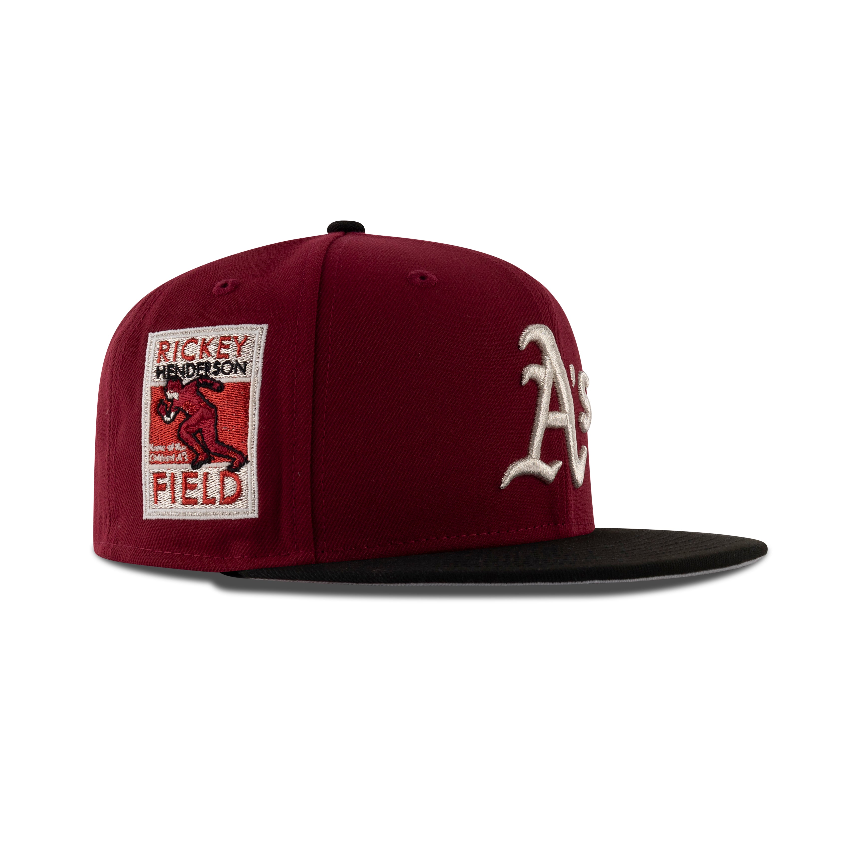 New Era Oakland's Athletics Fitted Grey Bottom 