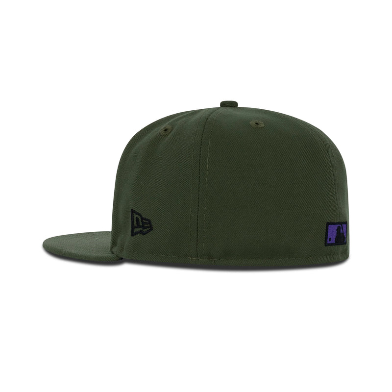 New Era Oakland's Athletics Fitted Grey Bottom 