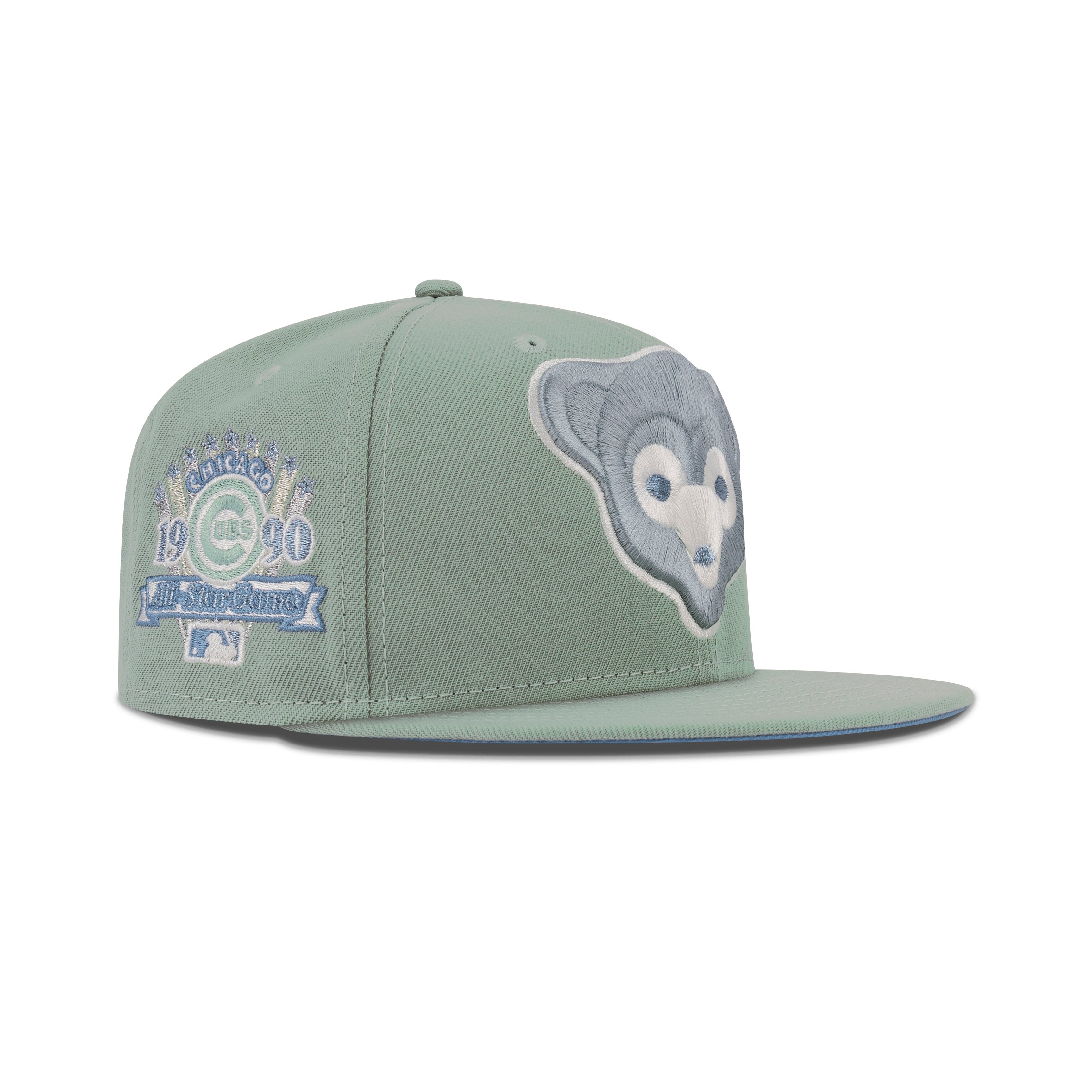 New Era Chicago Cubs Fitted Sky Bottom 