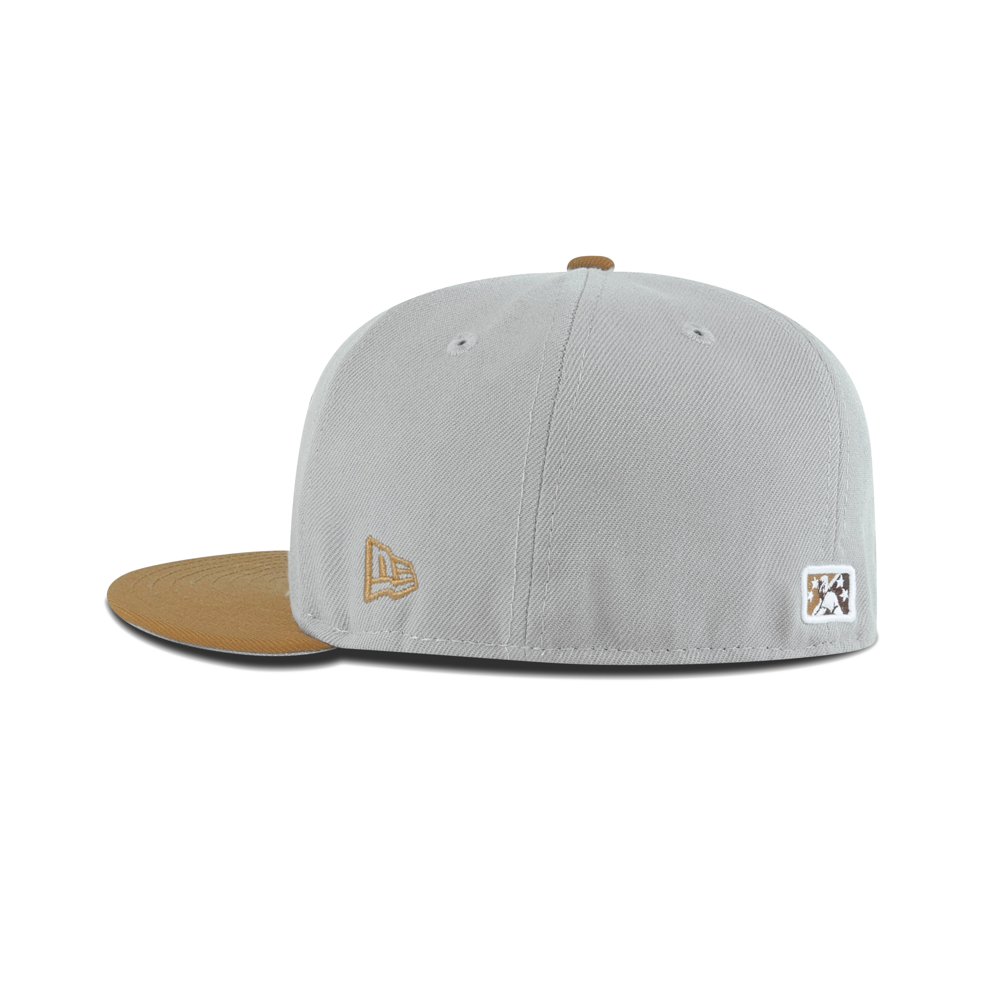 New Era Buffalo Bisons Fitted Grey Bottom 