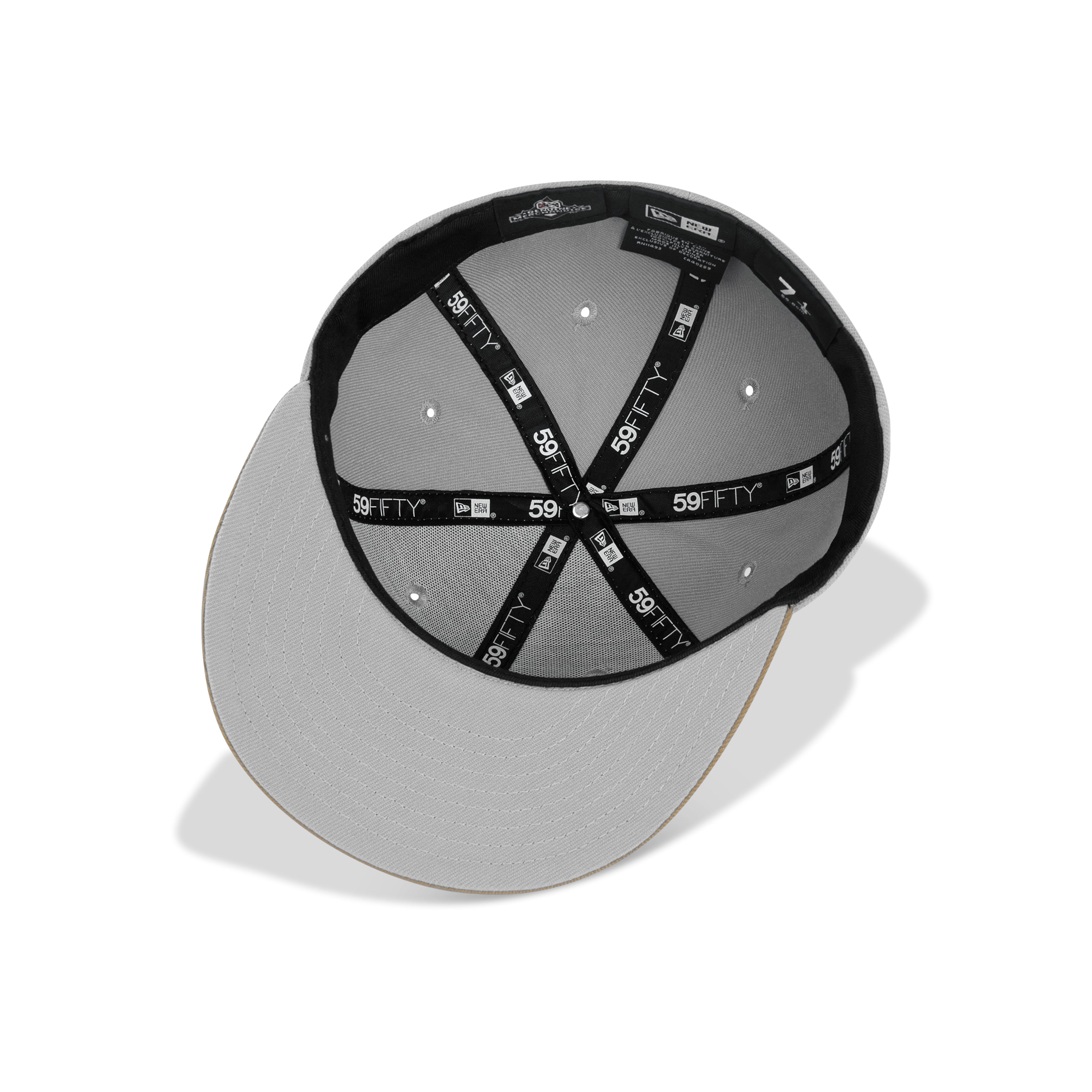 New Era Buffalo Bisons Fitted Grey Bottom 