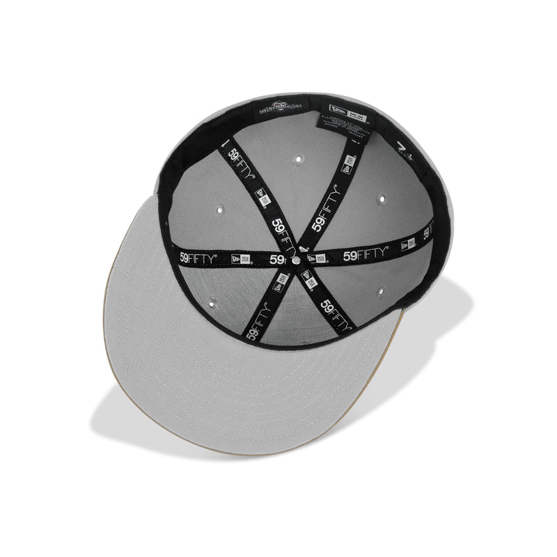 New Era Buffalo Bisons Fitted Grey Bottom 