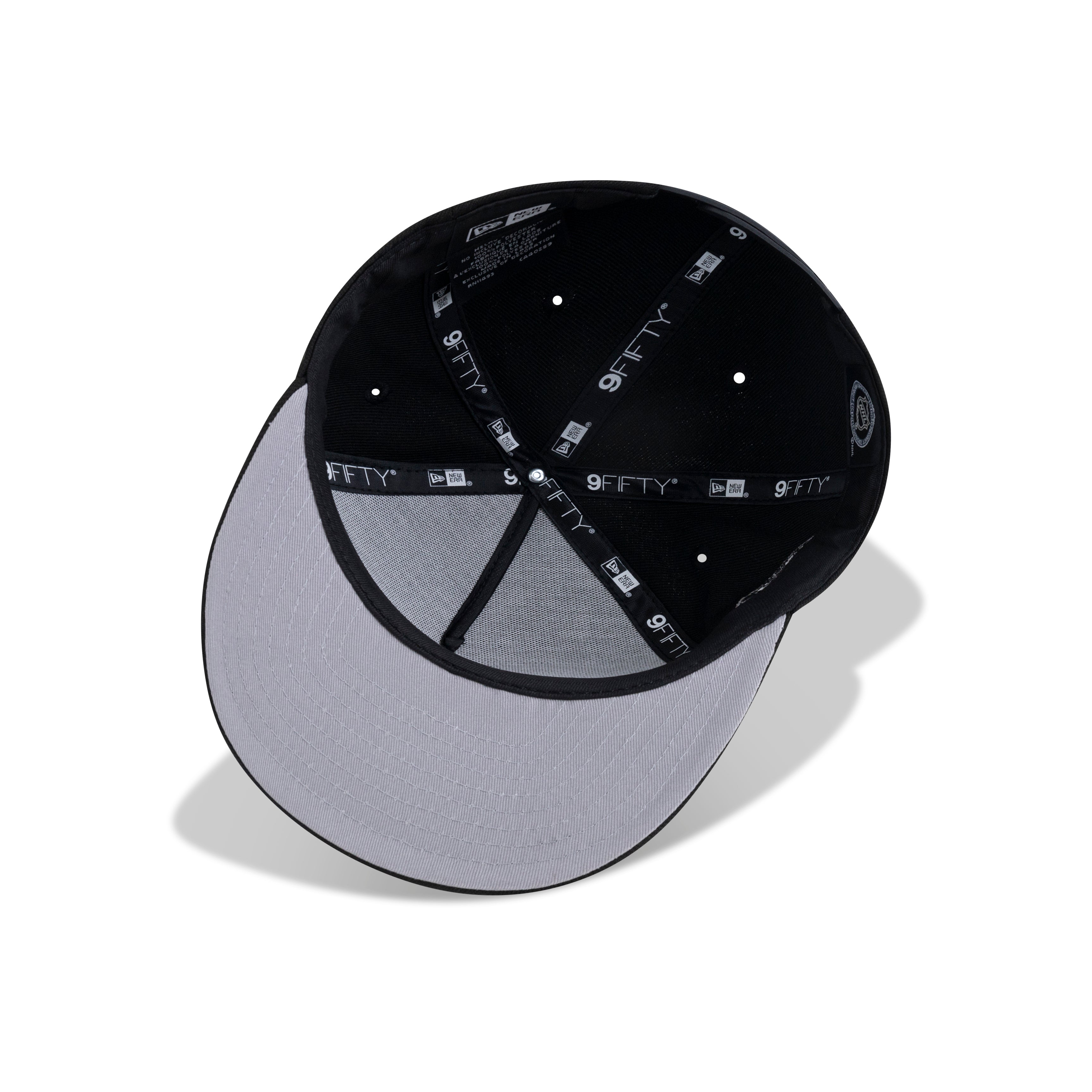 New Era Chicago Blackhawks A-Frame Snapback Grey Bottom 