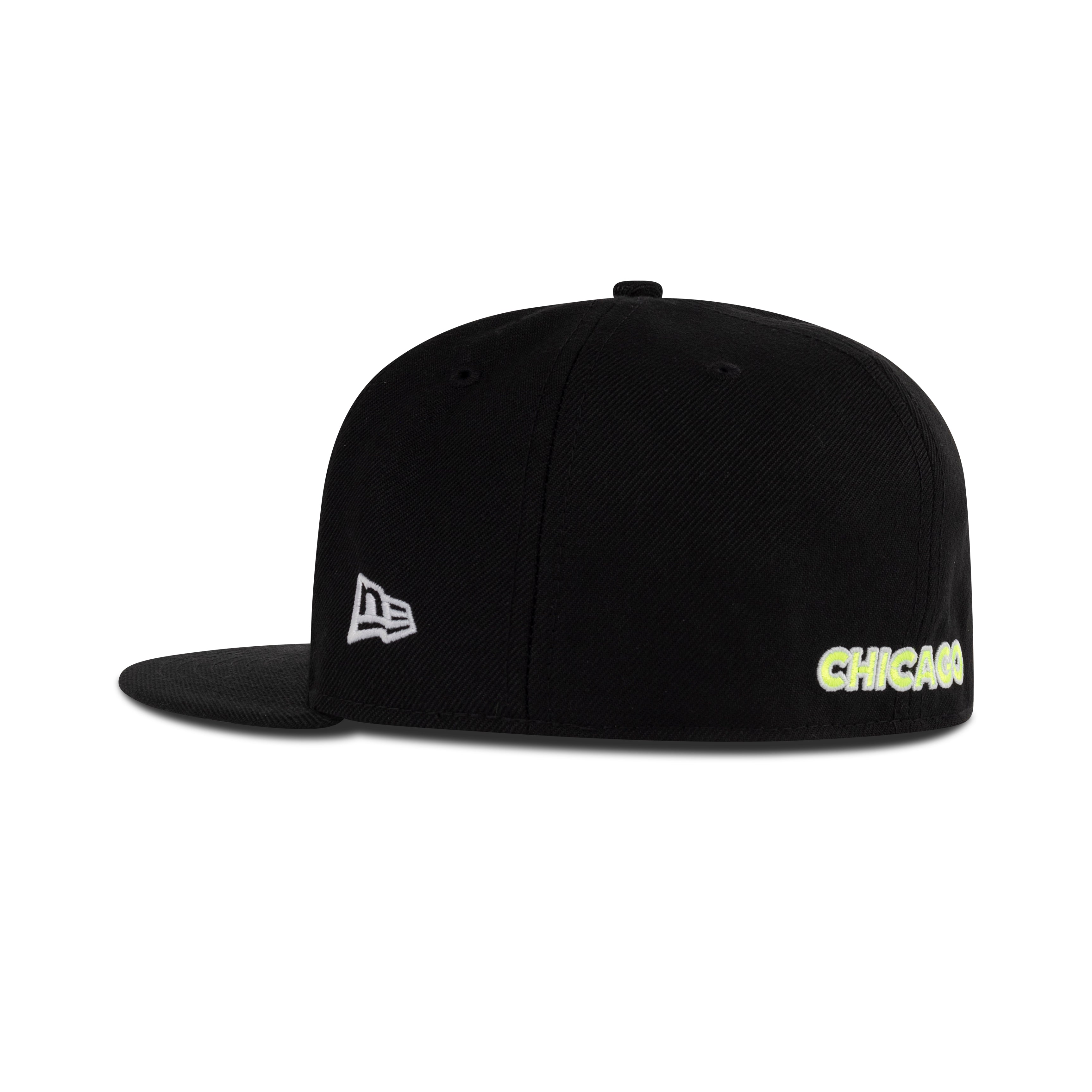 New Era Chicago Blackhawks Fitted Grey Bottom 