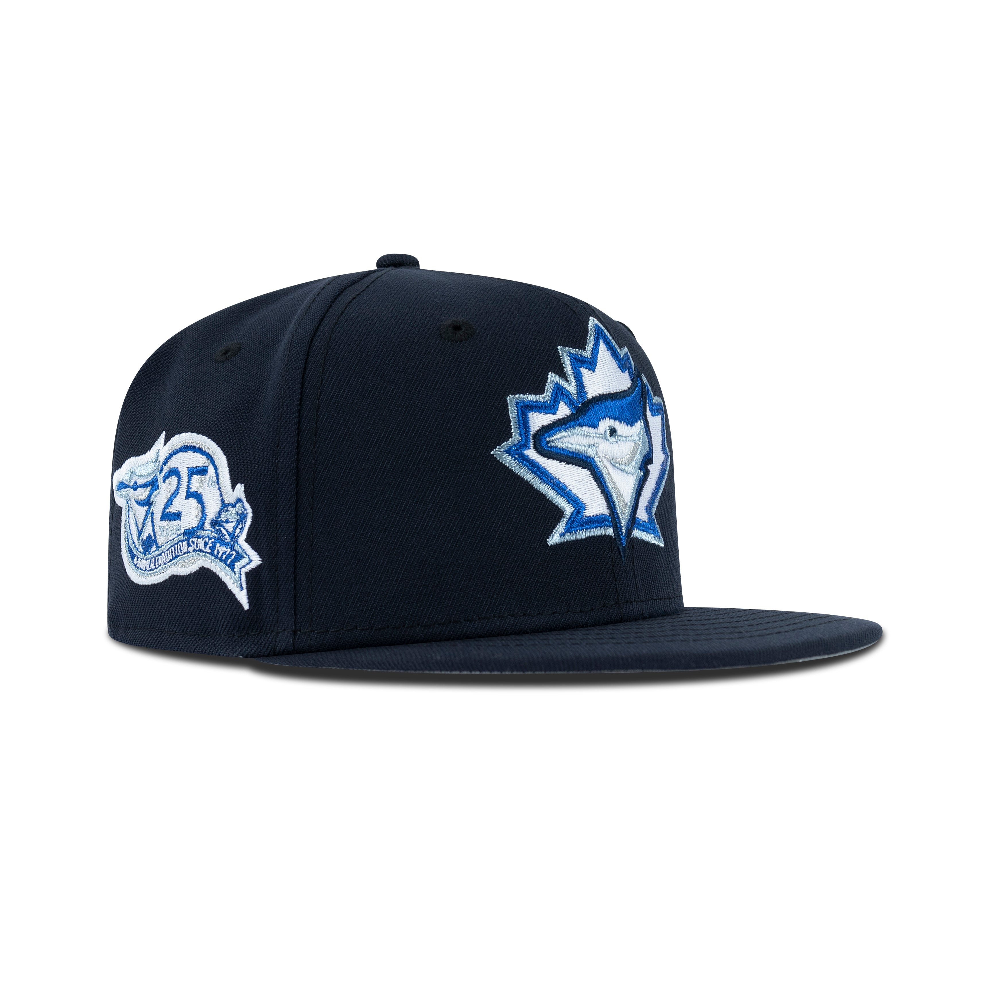 New Era Toronto Blue Jays Fitted Grey Bottom 