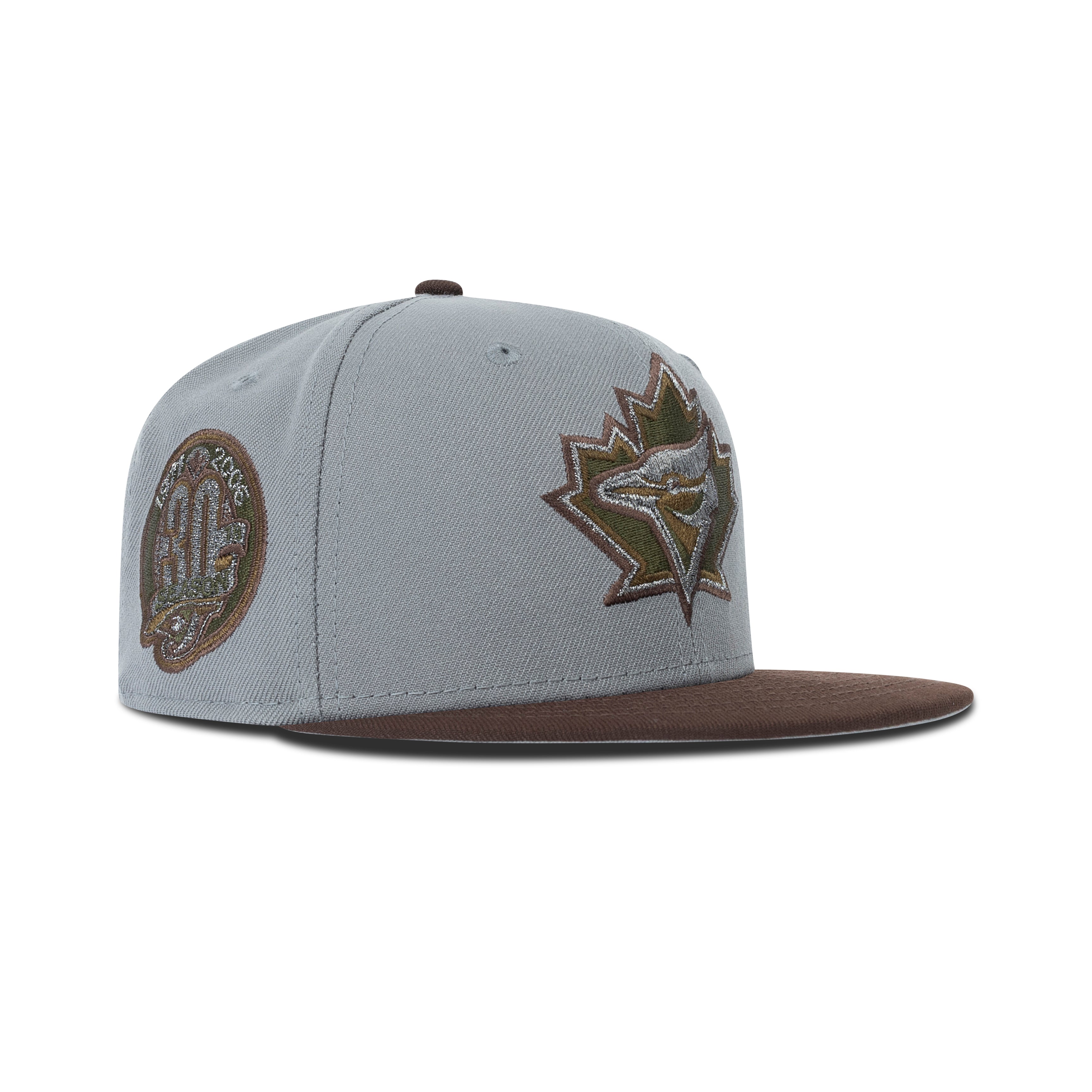 New Era Toronto Blue Jays Fitted Grey Bottom 