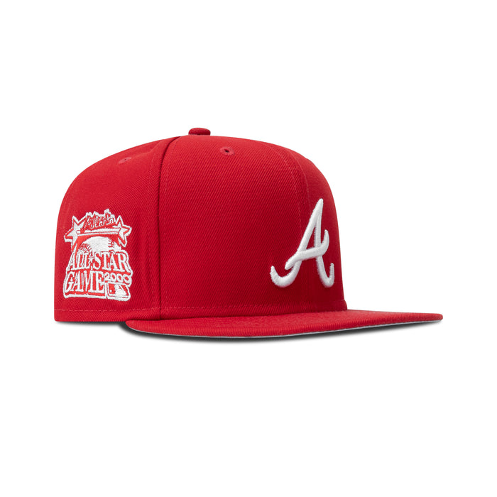 New Era Atlanta Braves Fitted Grey Bottom "Red White" (2000 All Star Game Embroidery)