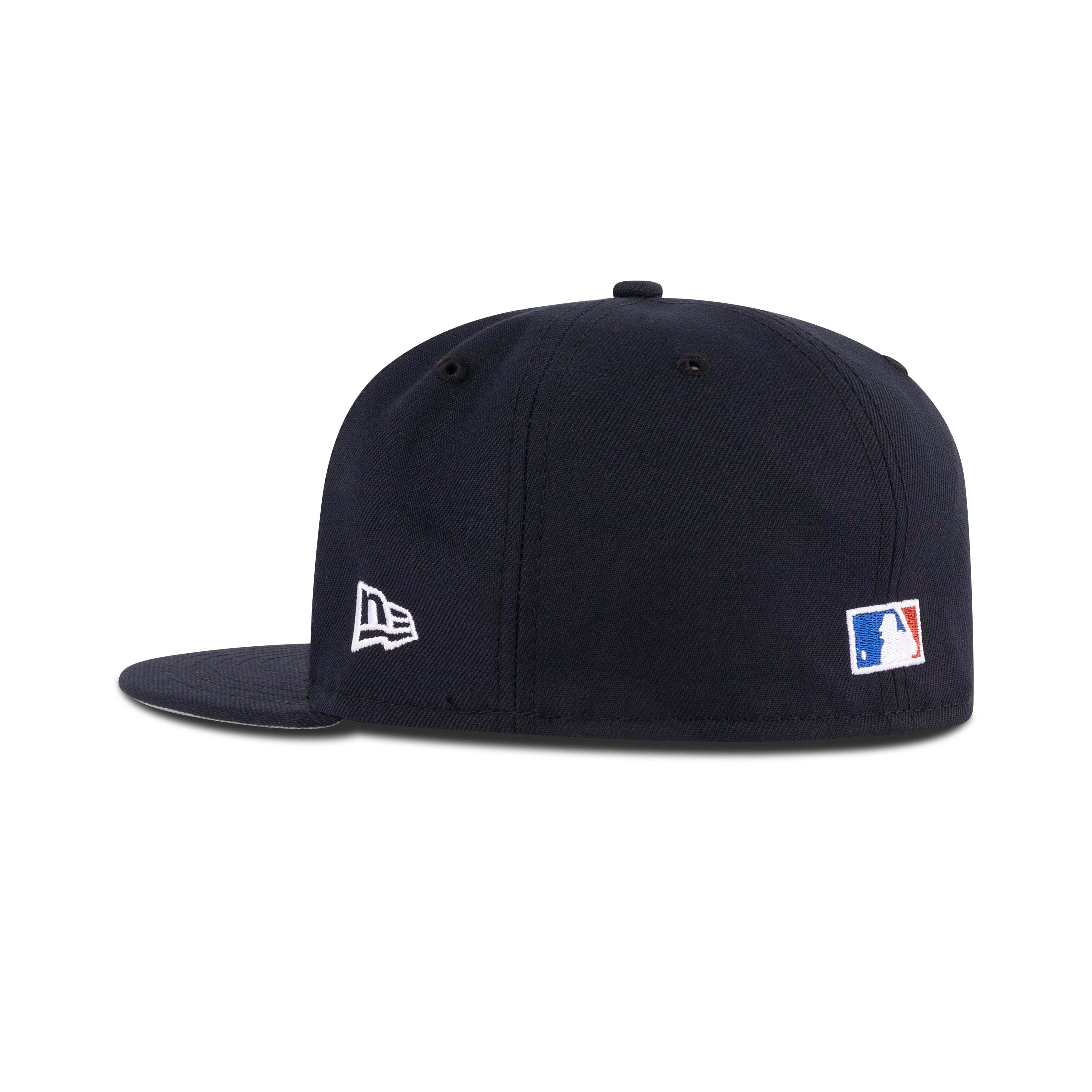 New Era Milwaukee Brewers Fitted Grey Bottom 