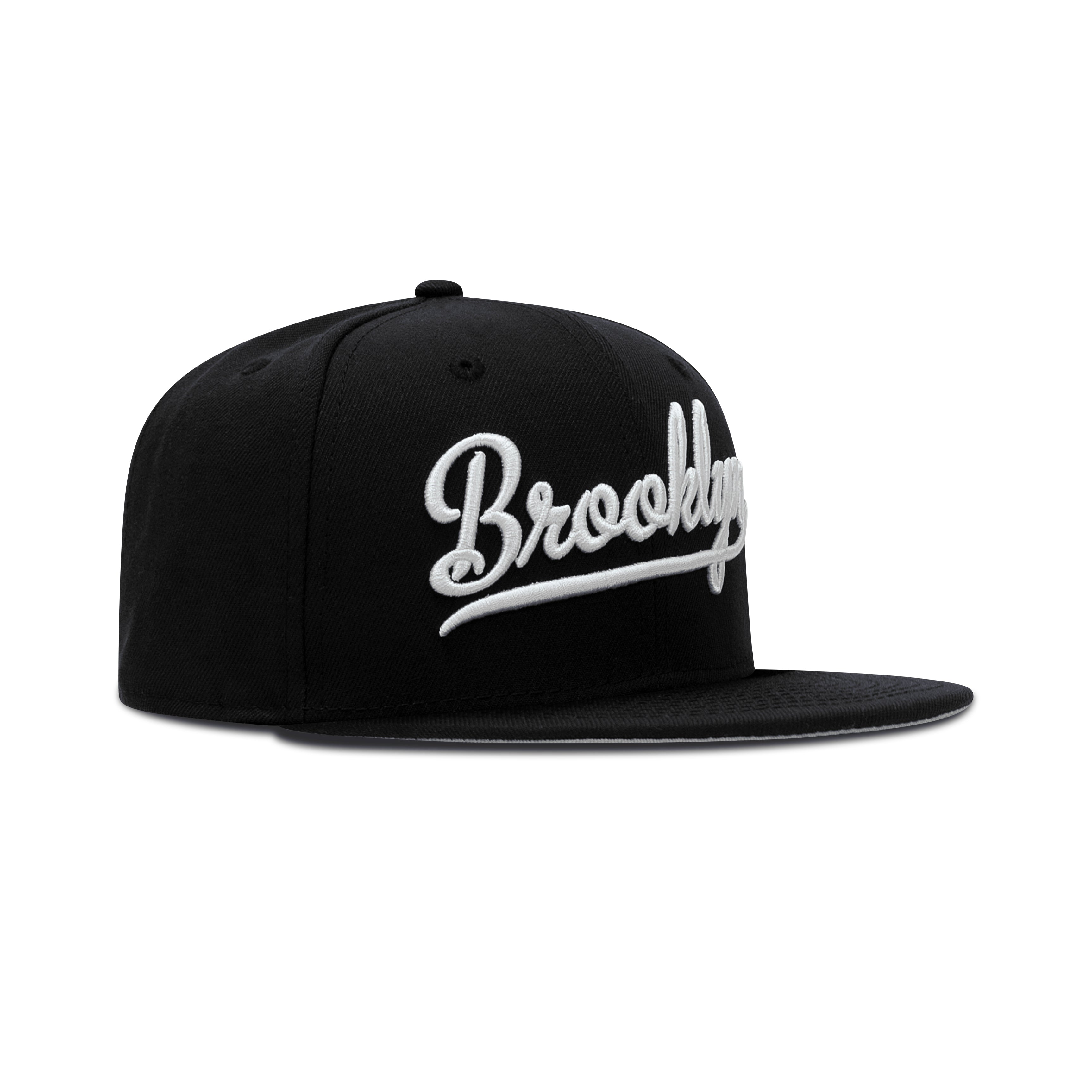 New Era Brooklyn NY Fitted Grey Bottom 