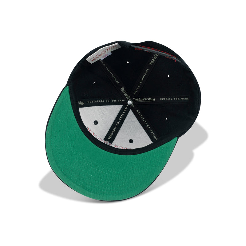 Mitchell & Ness Chicago Bulls NBA 91/92 B2B Snapback Green Bottom 