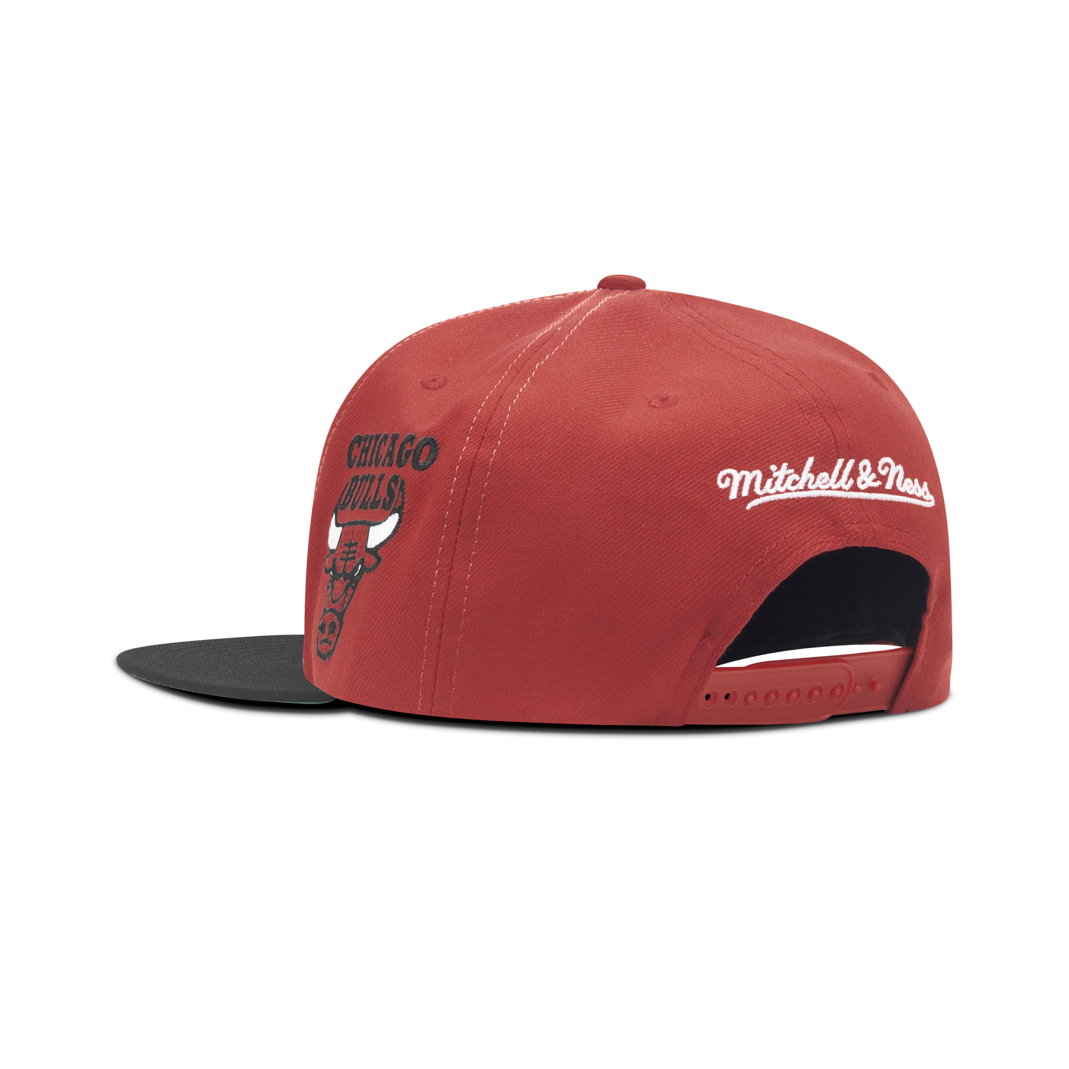 Mitchell & Ness NBA Chicago Bulls Half N Half Snapback Green Bottom 