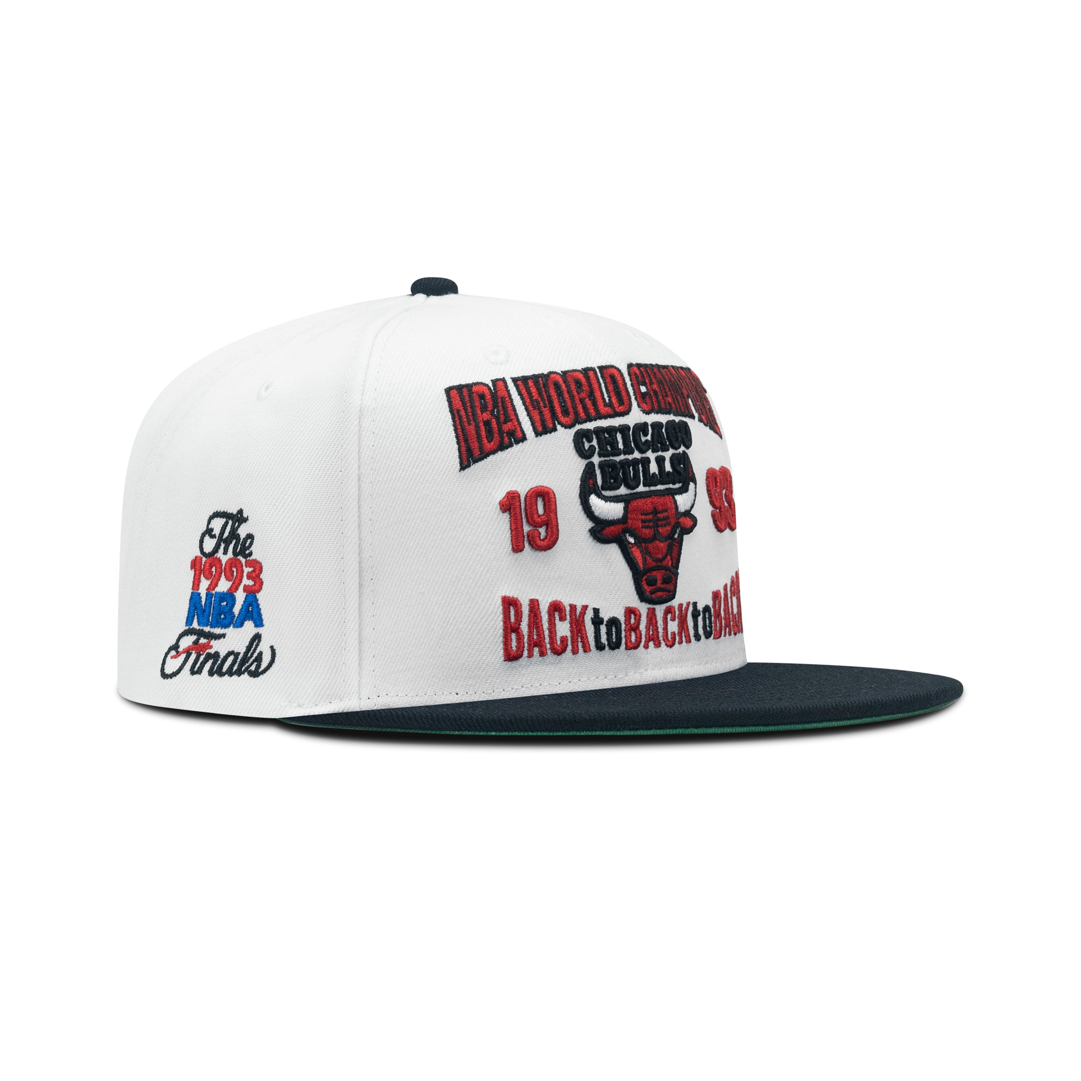 Mitchell & Ness Chicago Bulls NBA Back To 93 Snapback Green Bottom 