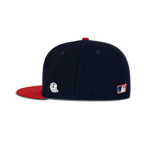 New Era St. Louis Cardinals Fitted Green Bottom "Navy Red" (1942 World Series Embroidery With New Era Pin)