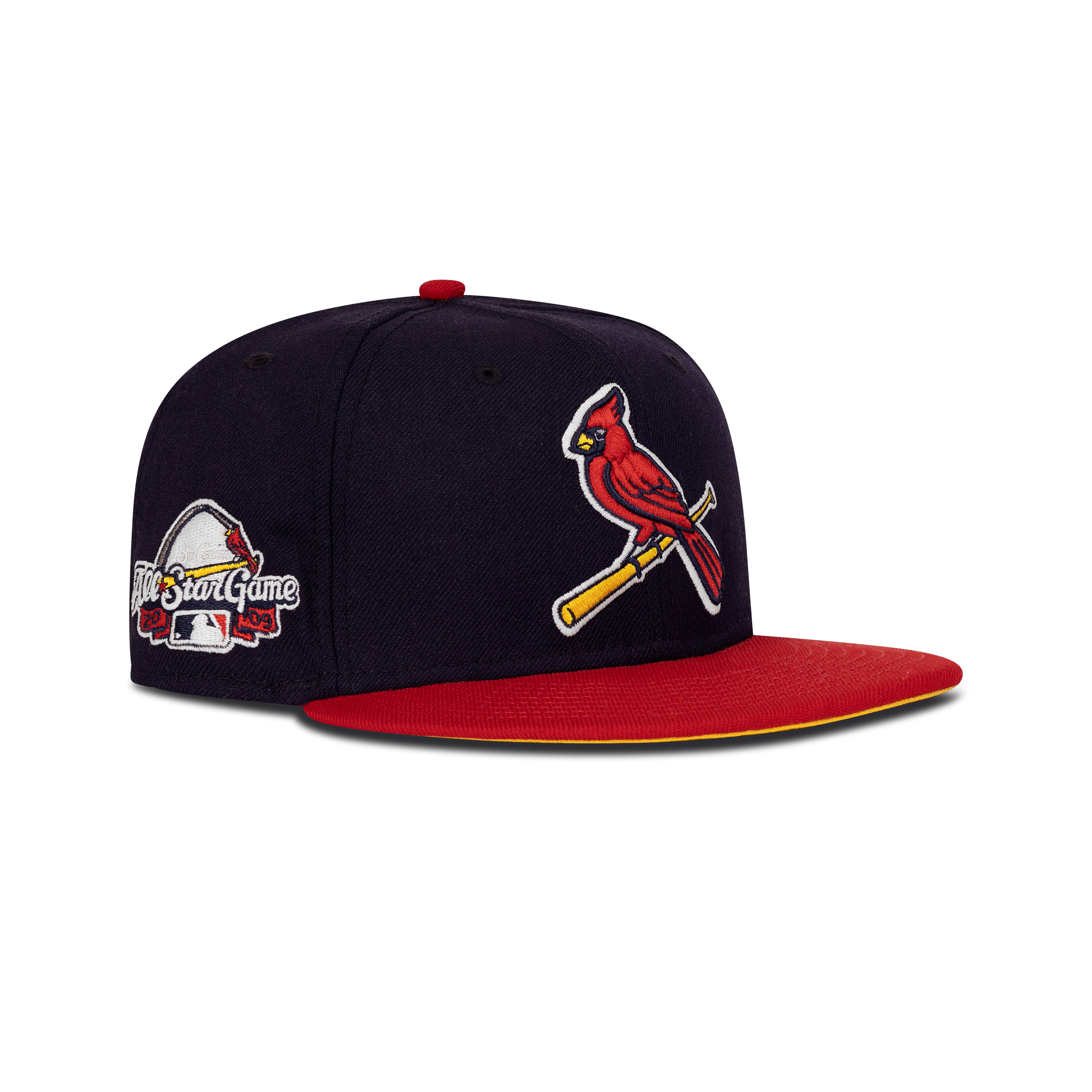 New Era St. Louis Cardinals Fitted Yellow Bottom 