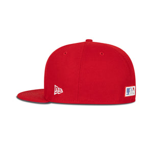 New Era St. Louis Cardinals Fitted Sky Blue Bottom "Red White" (1966-2006 Final Season Embroidery)