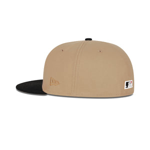 New Era St. Louis Cardinals Fitted Tan Bottom "Wheat Black" (30th Anniversary Embroidery)