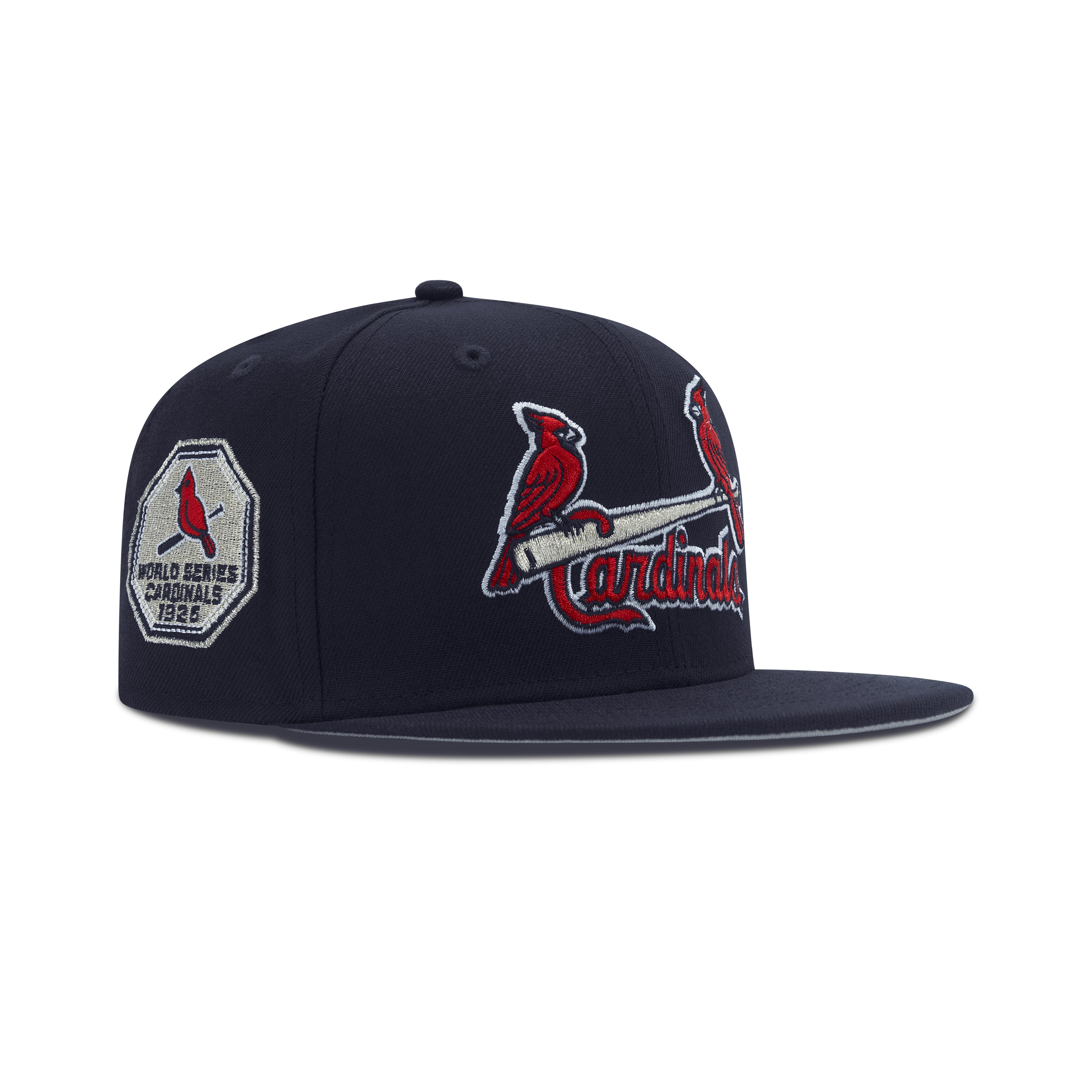 New Era St. Louis Cardinals Fitted Grey Bottom 