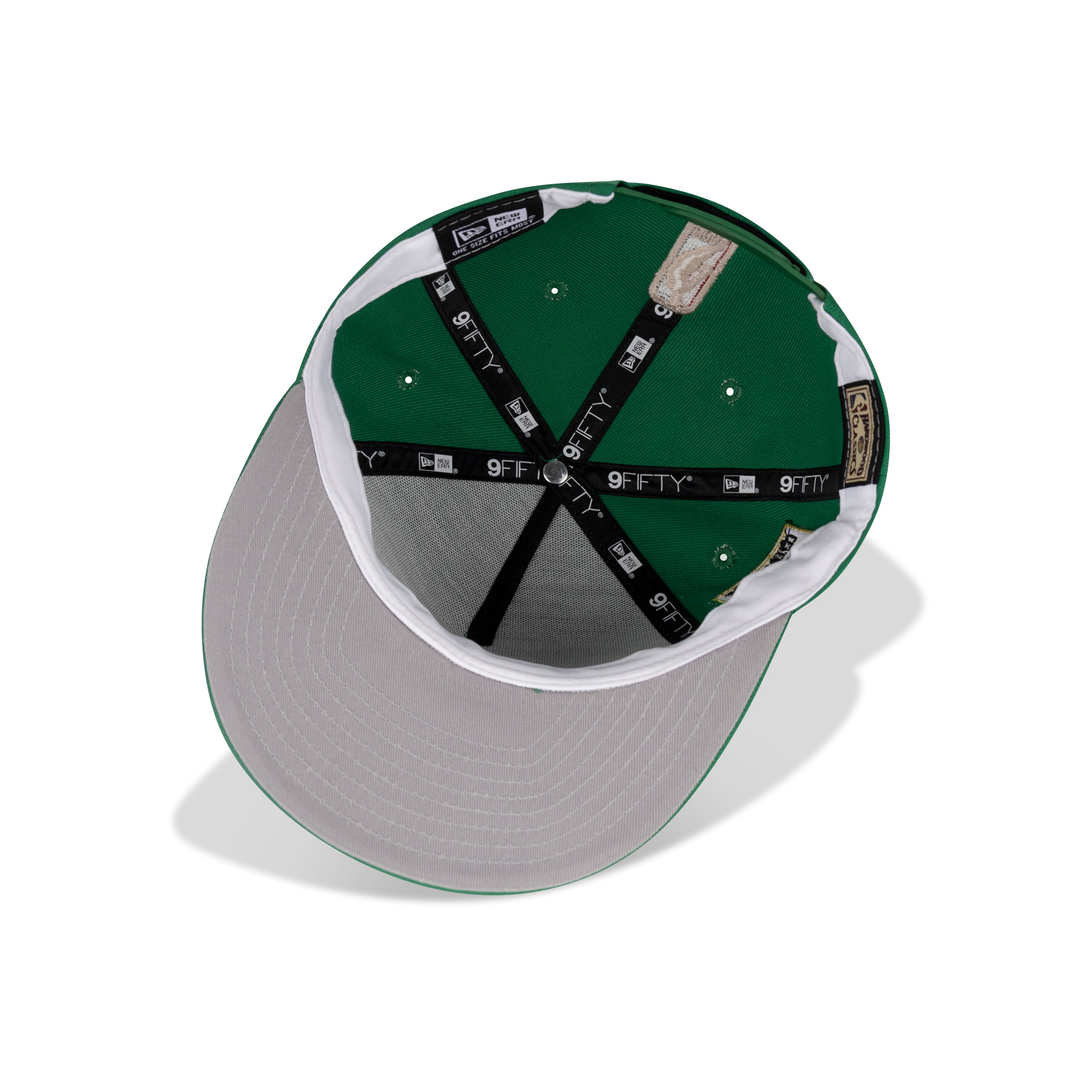 New Era Boston Celtics A-Frame Snapback Grey Bottom 