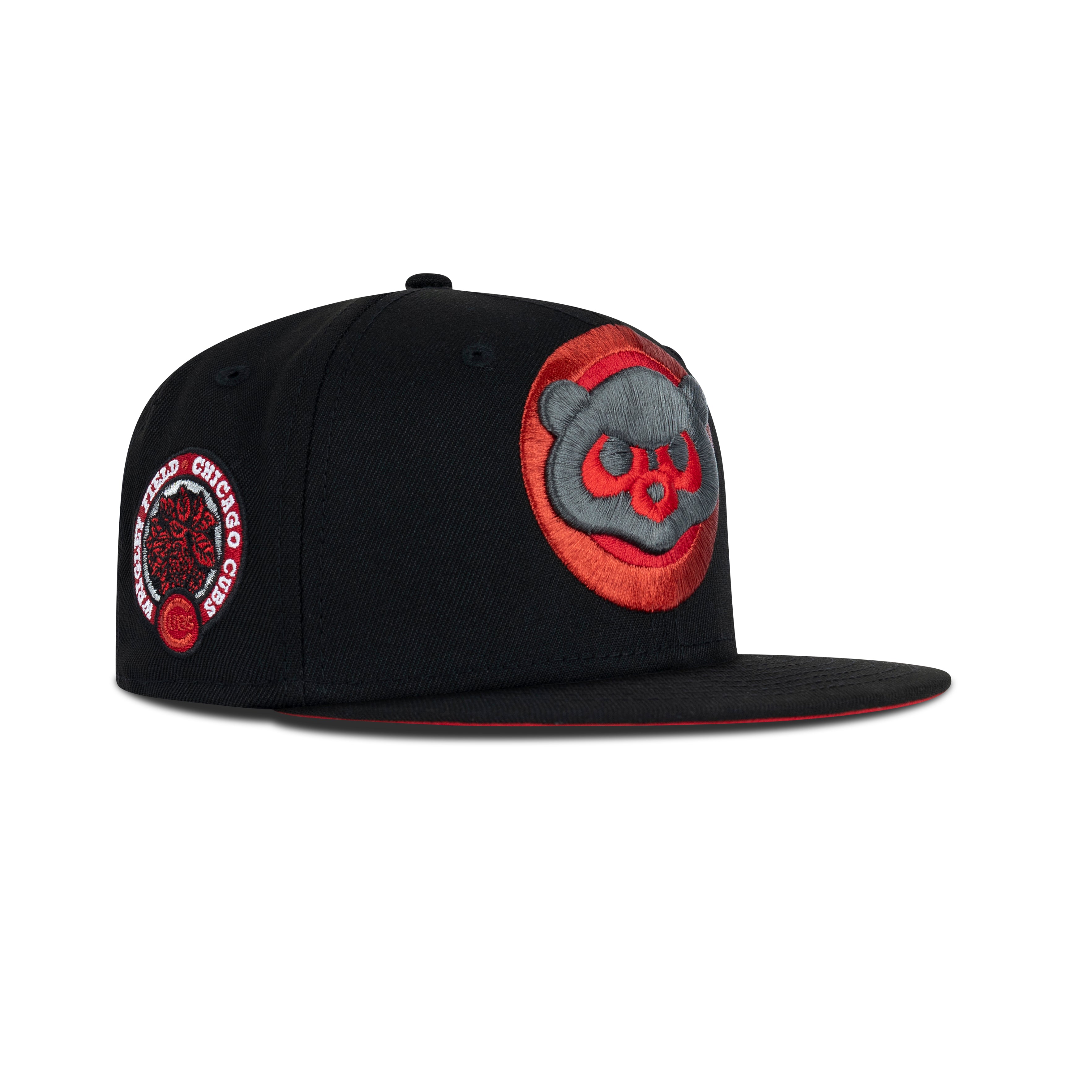 New Era Chicago Cubs Fitted Red Bottom 