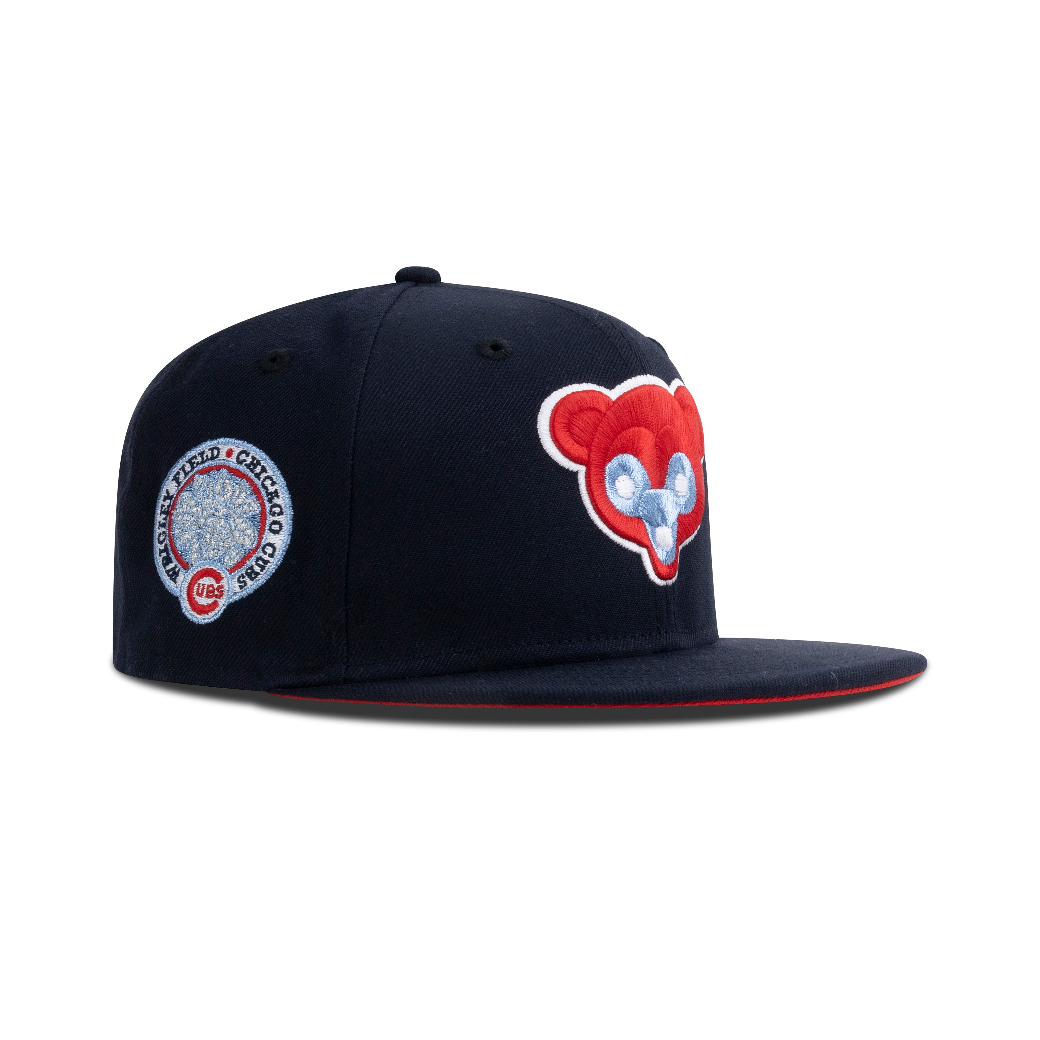 New Era Chicago Cubs Fitted Red Bottom 