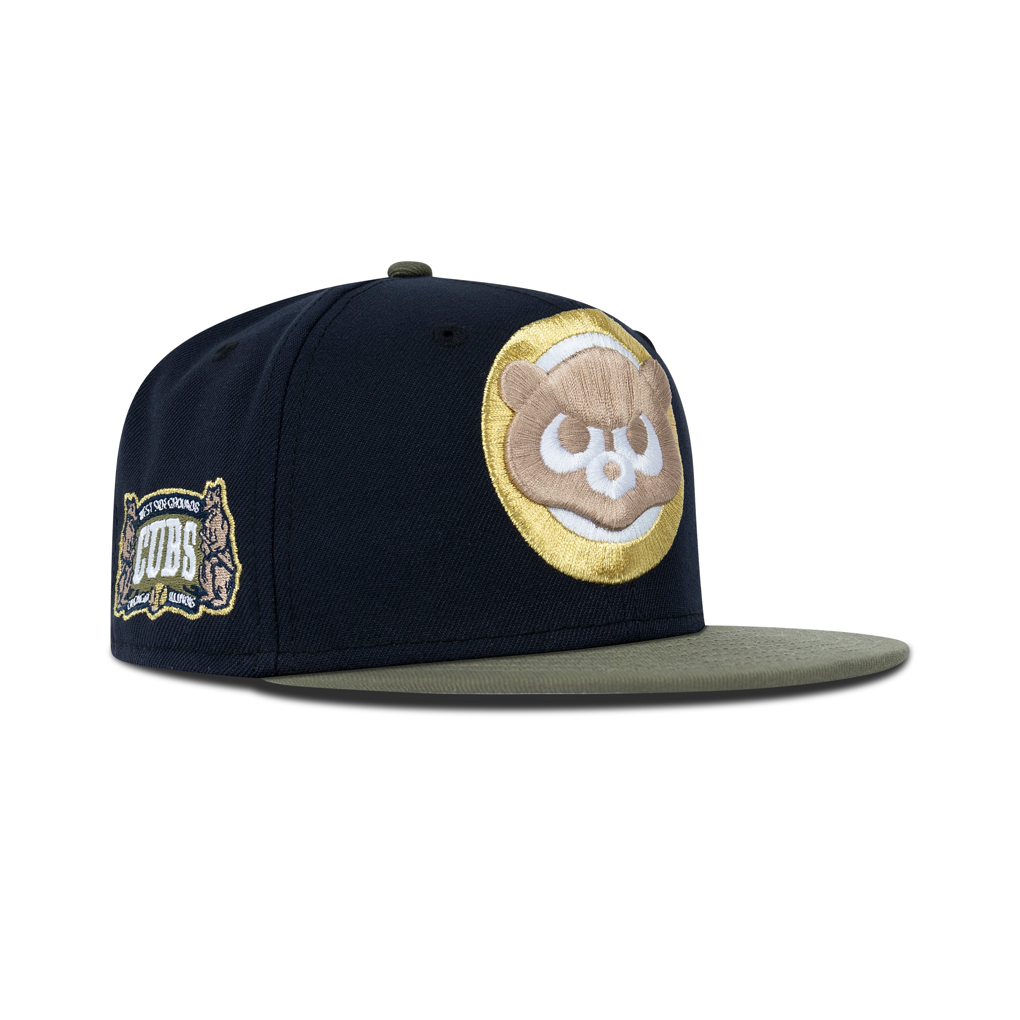 New Era Chicago Cubs Fitted Grey Bottom 