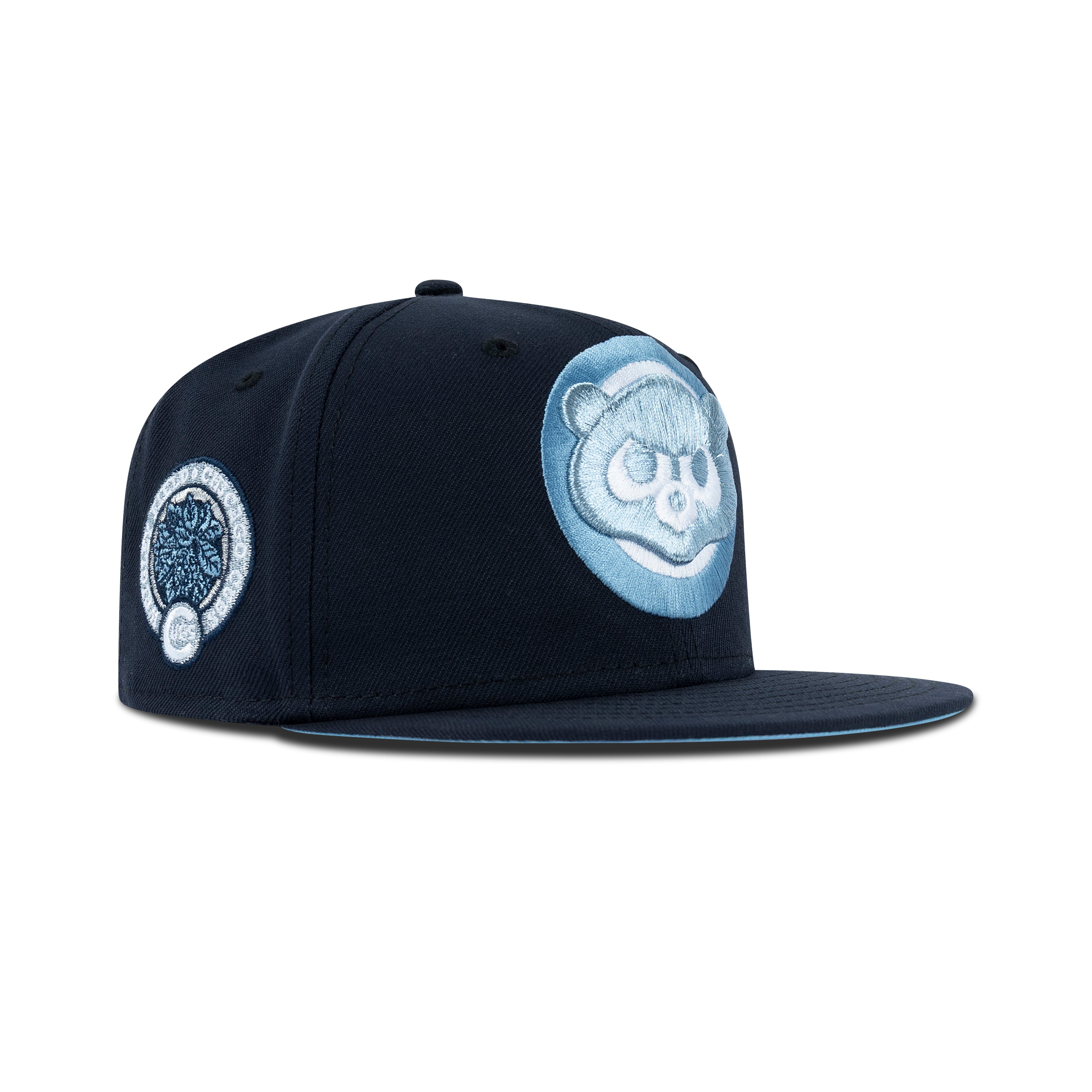 New Era Chicago Cubs Fitted Sky Bottom 
