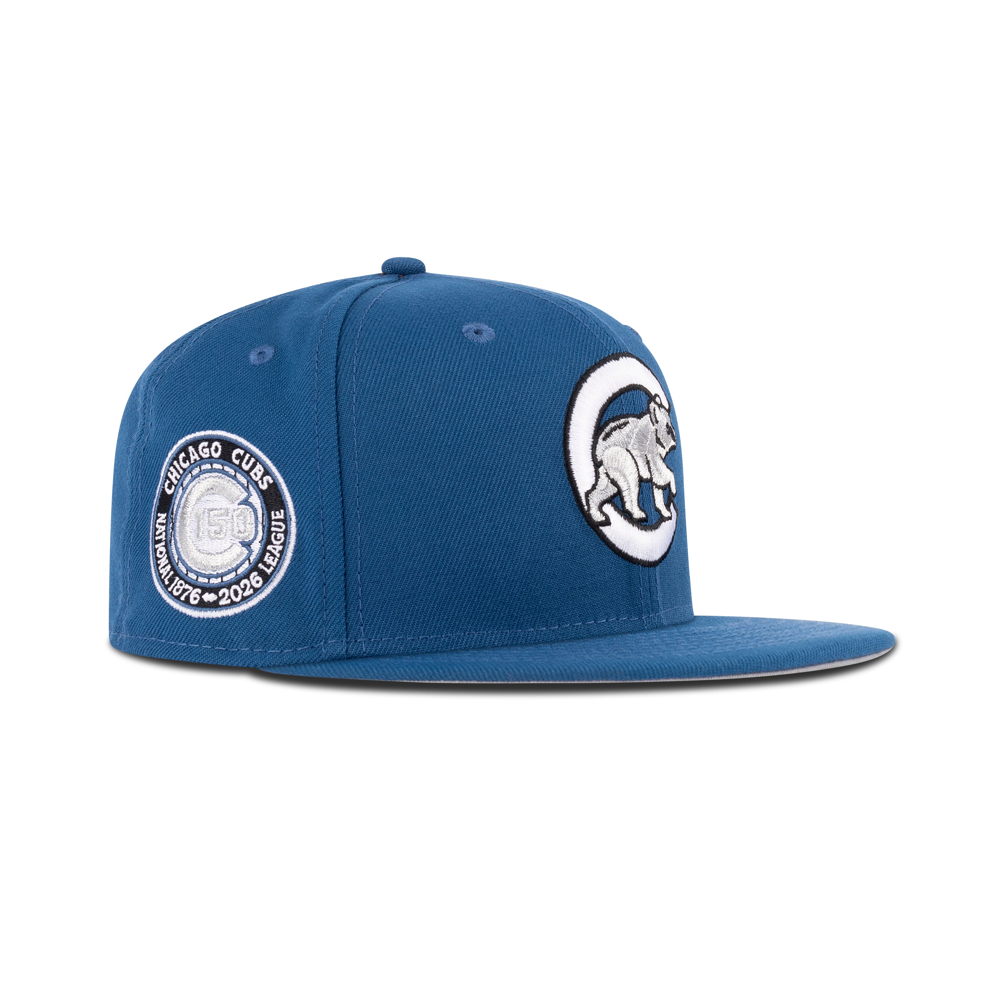 New Era Chicago Cubs Fitted Grey Bottom 