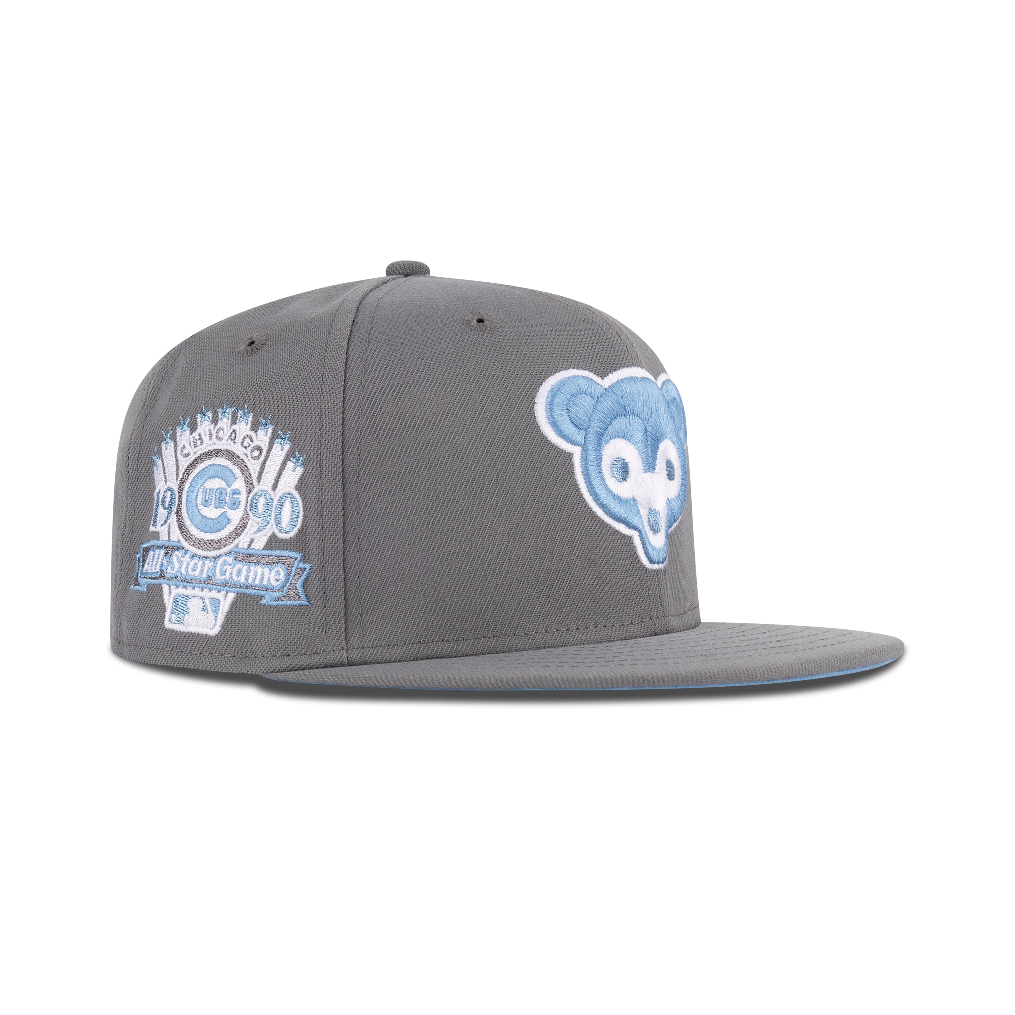 New Era Chicago Cubs Fitted Sky Bottom 