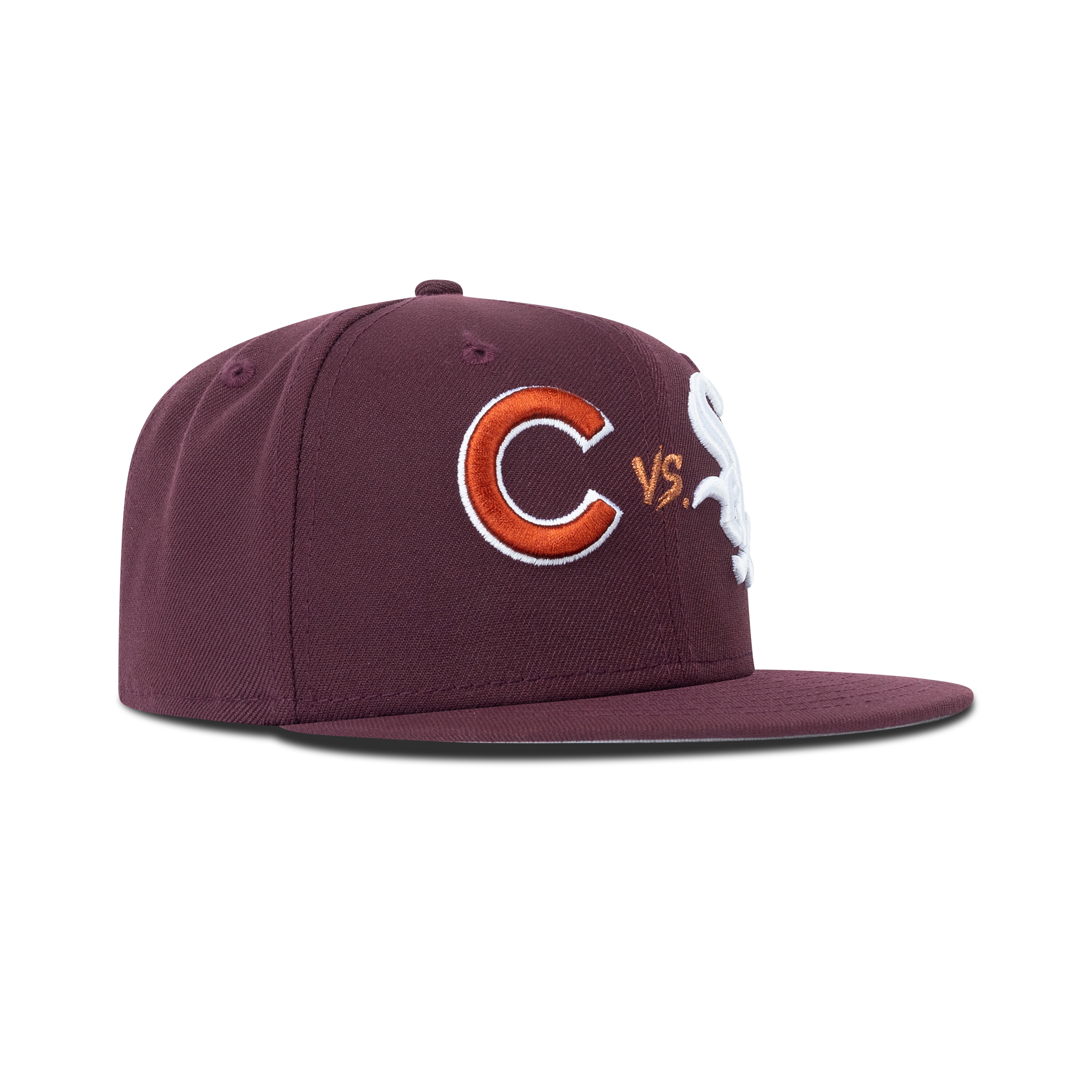 New Era Chicago Cubs Vs. Chicago White Sox Fitted Grey Bottom 