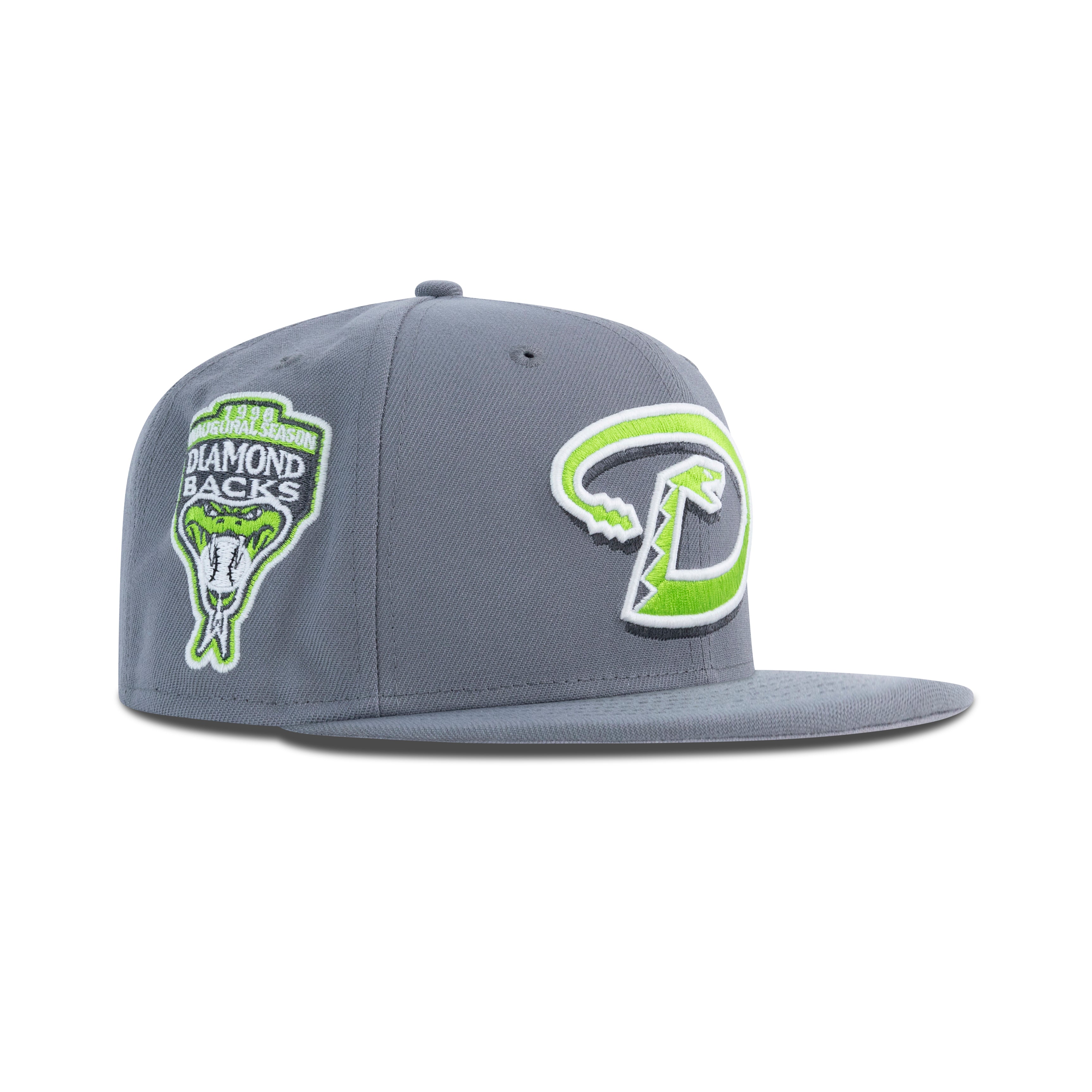 New Era Arizona Diamondbacks Fitted Grey Bottom 