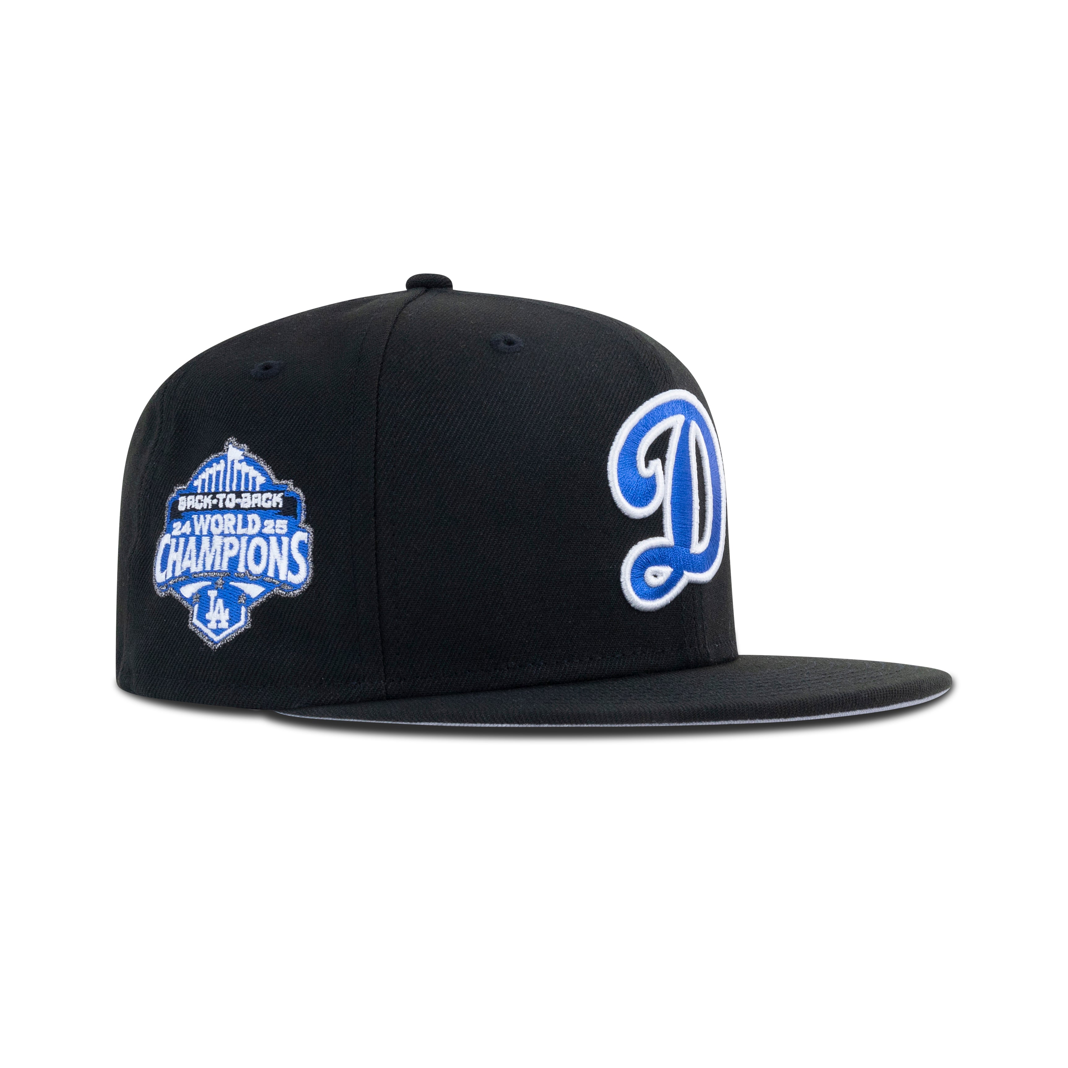 New Era Los Angeles Dodgers Fitted Grey Bottom 