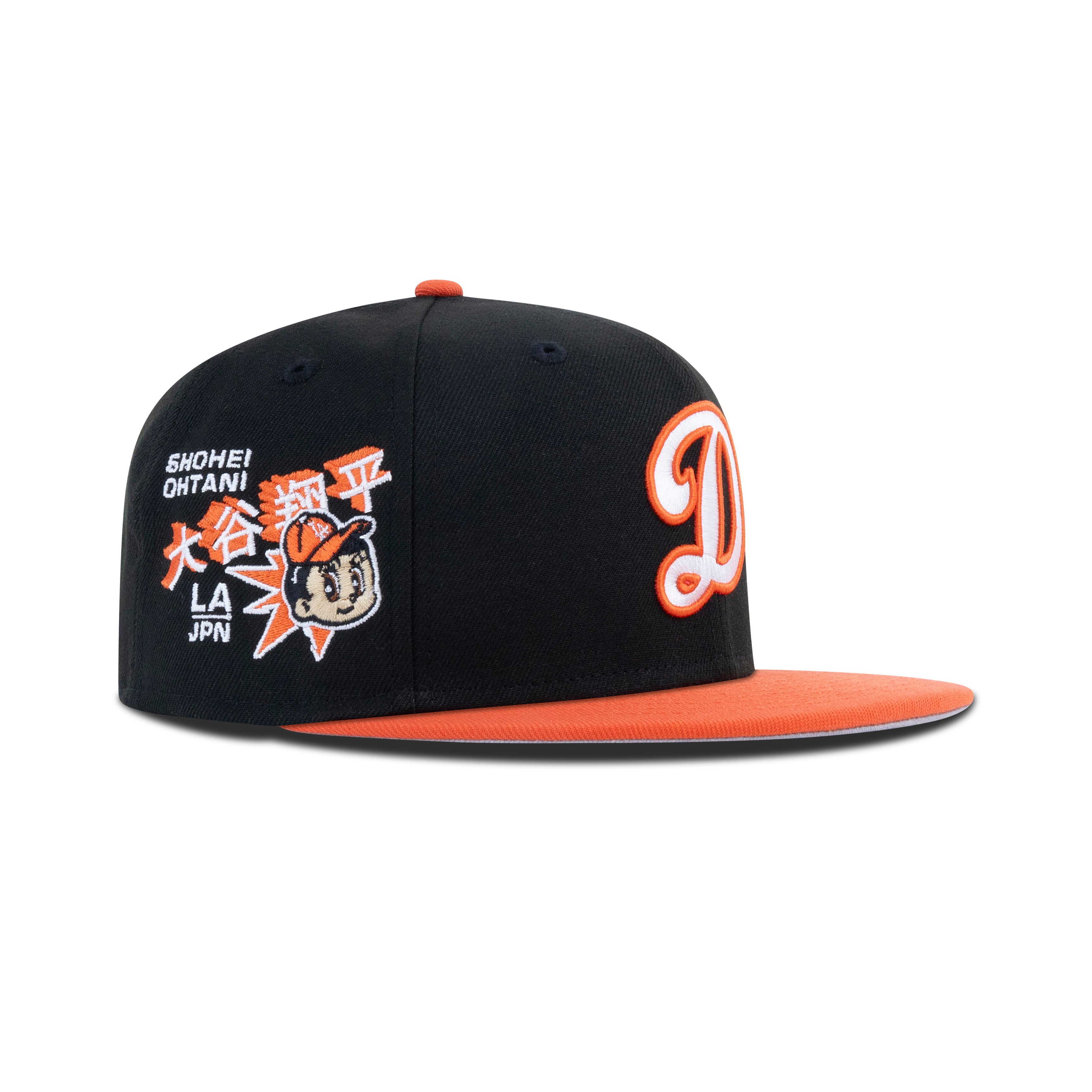 New Era Los Angeles Dodgers Fitted Gray Bottom 