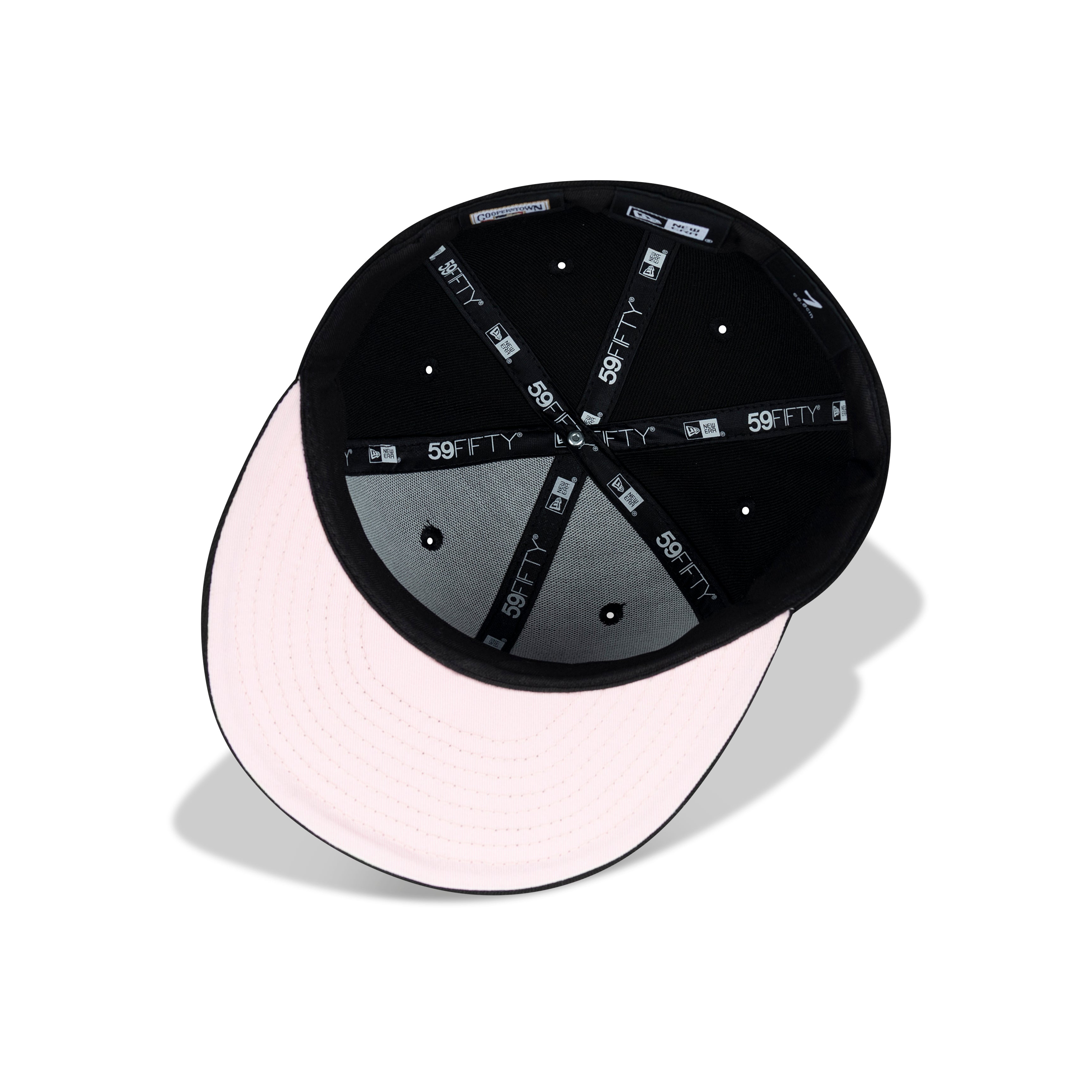 New Era Los Angeles Dodgers Fitted Pink Bottom 