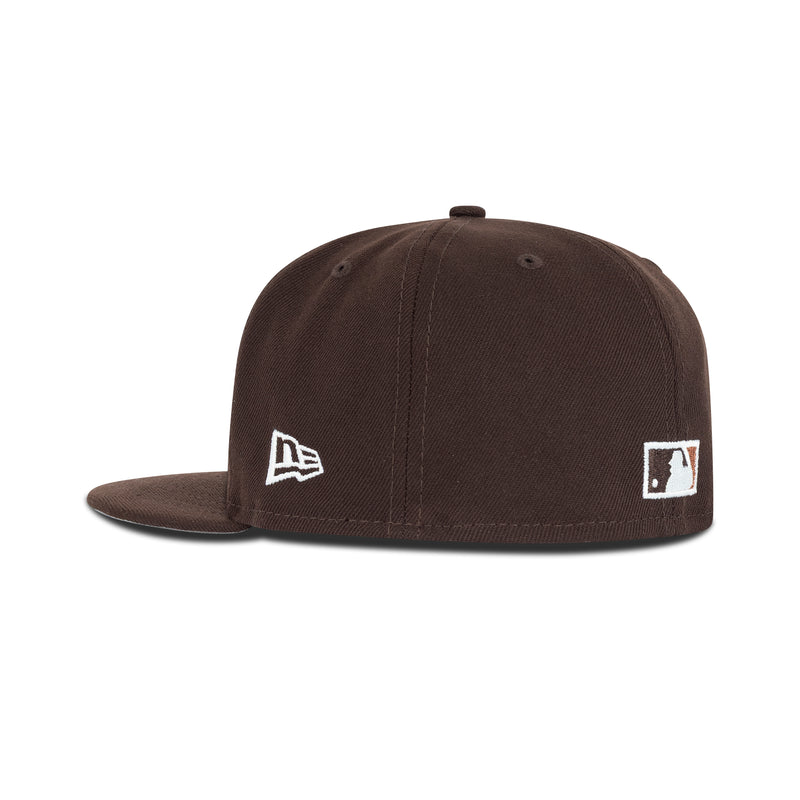 New Era Los Angeles Dodgers Fitted Grey Bottom 