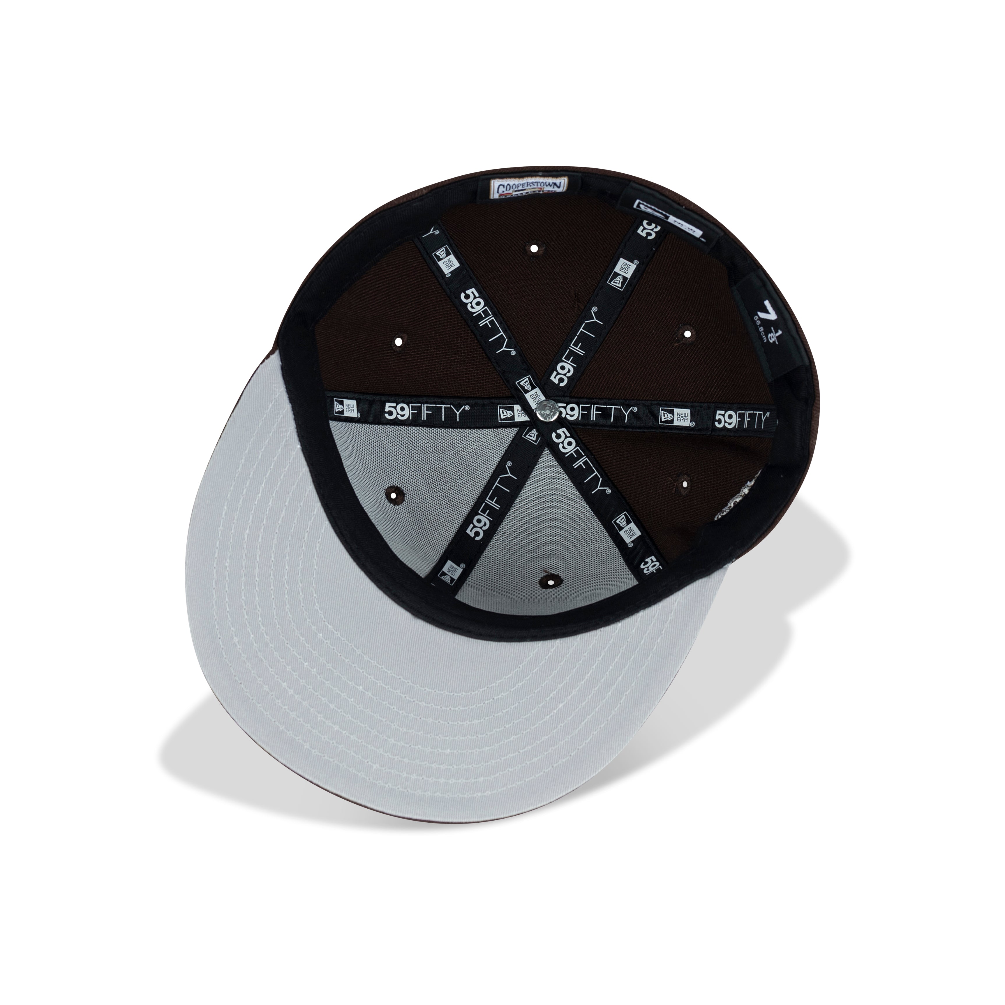 New Era Los Angeles Dodgers Fitted Grey Bottom 