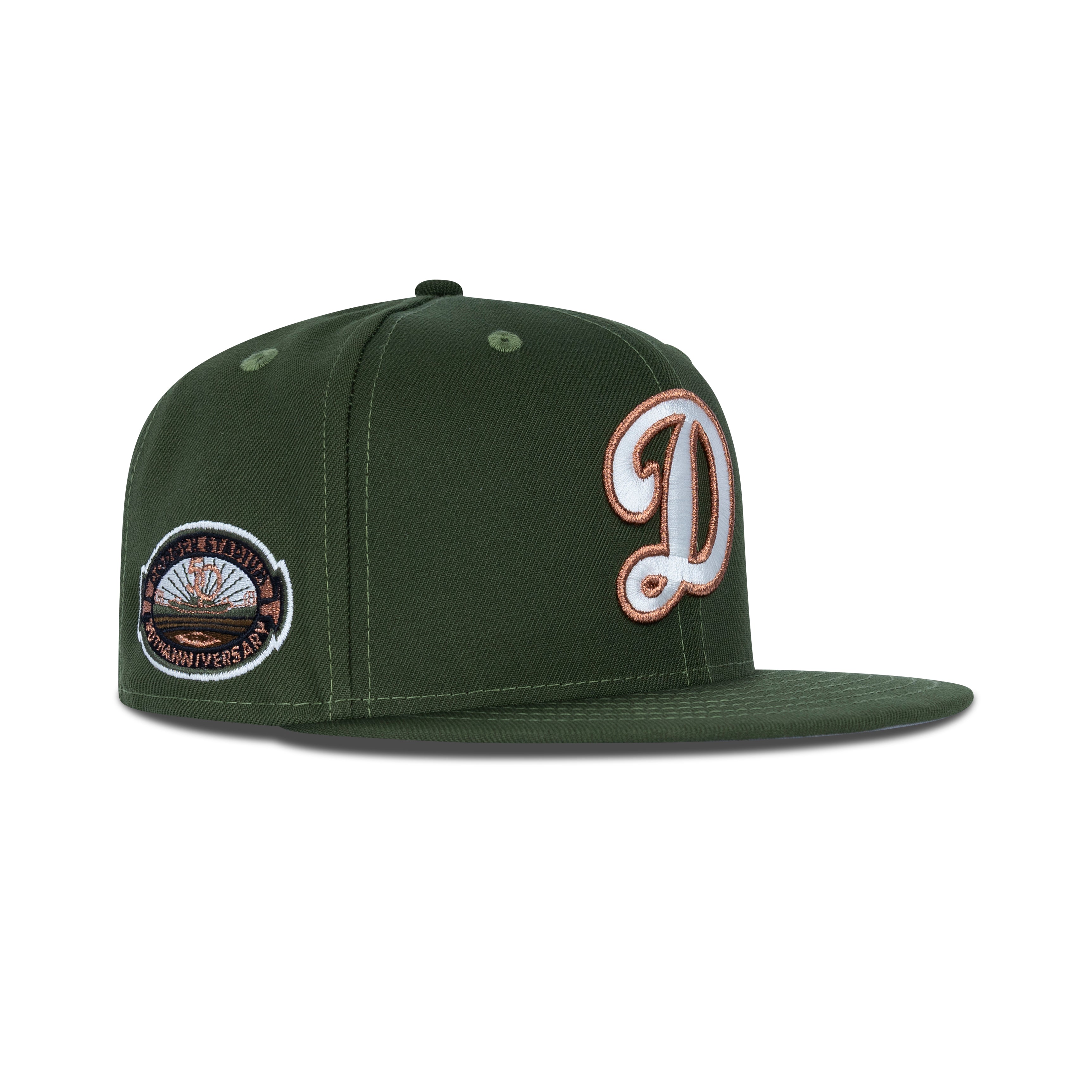 New Era Los Angeles Dodgers Fitted Grey Bottom 