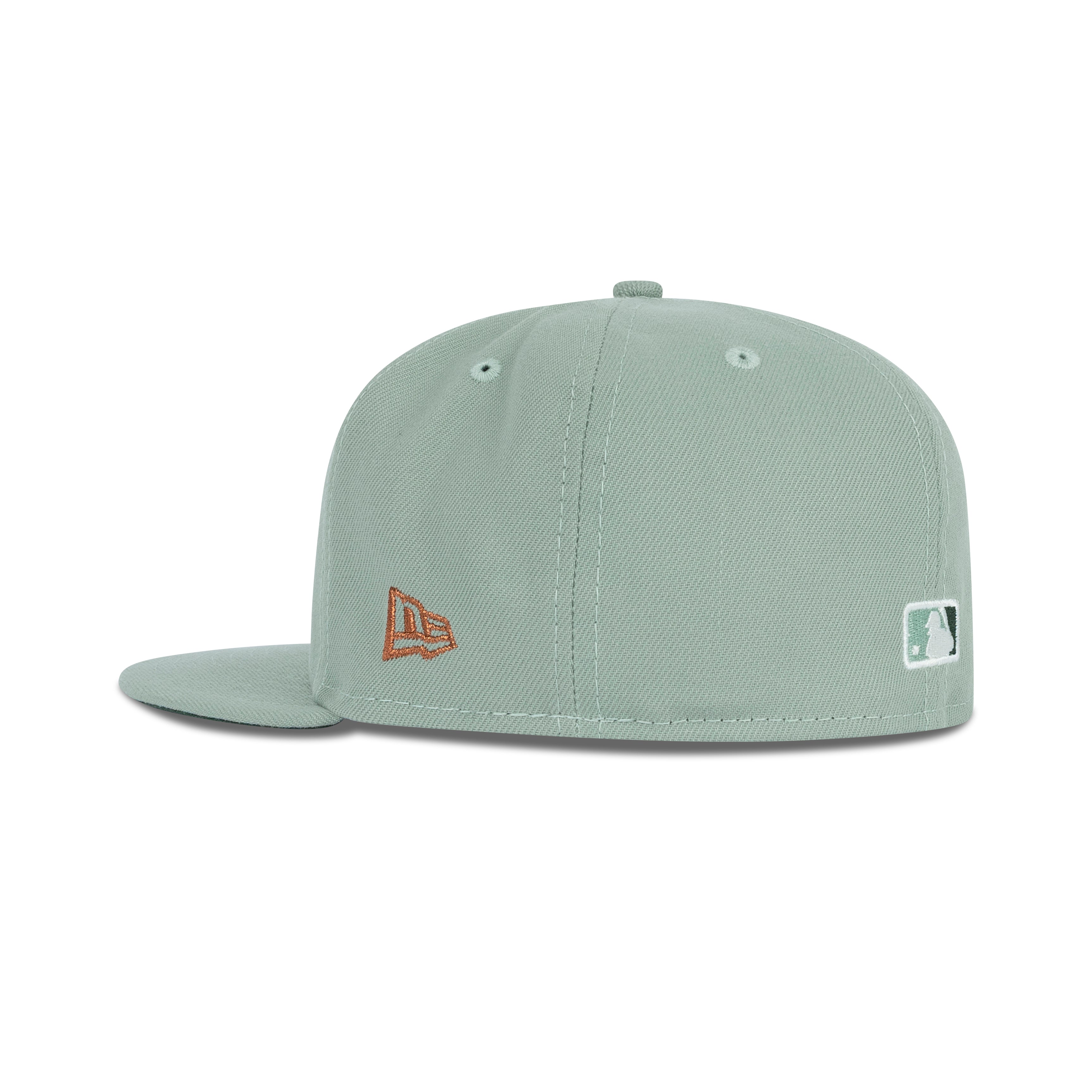 New Era Los Angeles Dodgers Fitted Green Bottom 