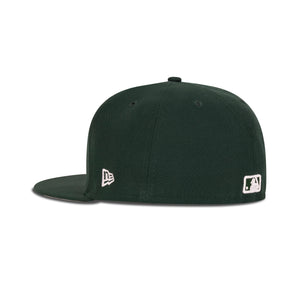 New Era Los Angeles Dodgers Fitted Grey Bottom "Money Green"