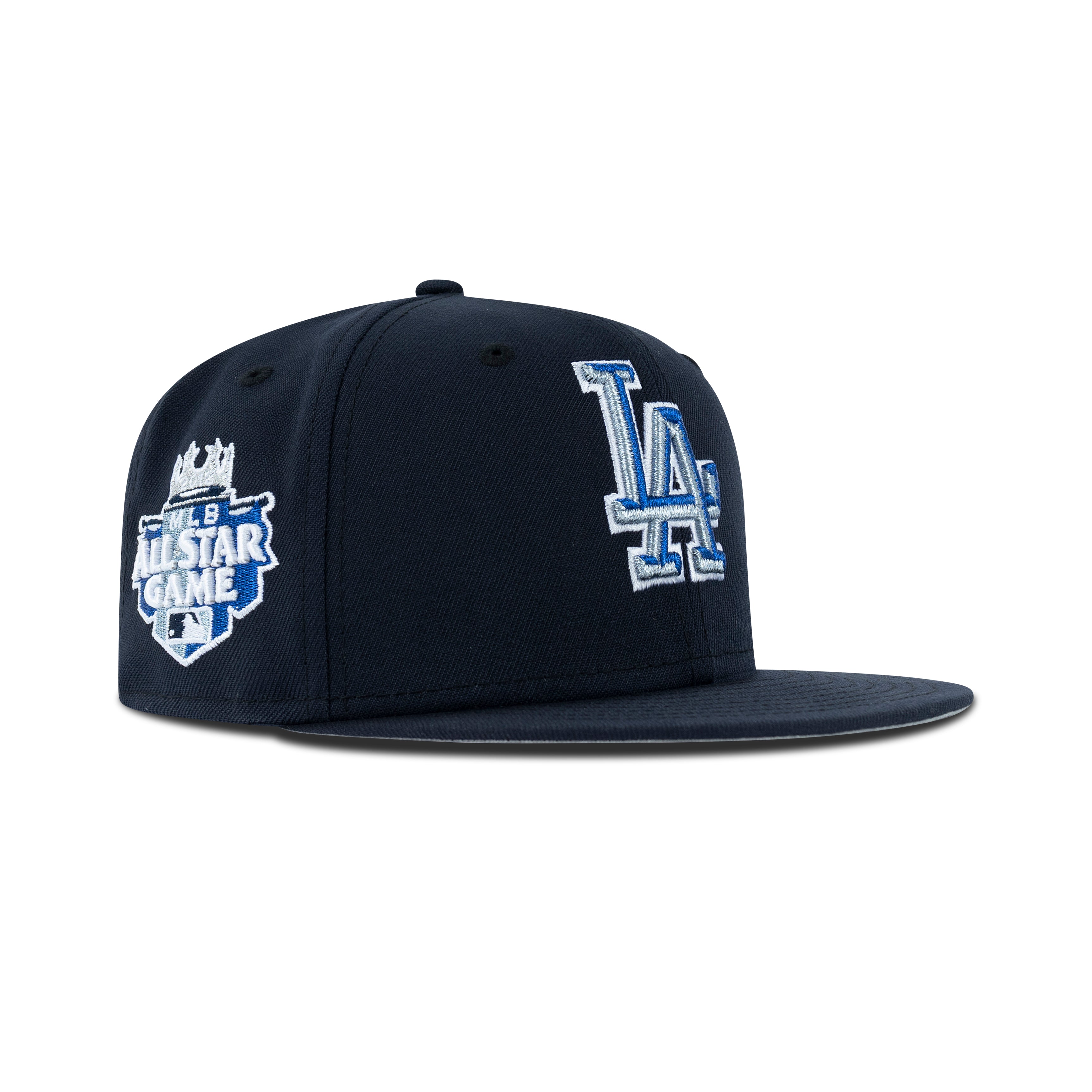 New Era Los Angeles Dodgers Fitted Grey Bottom 