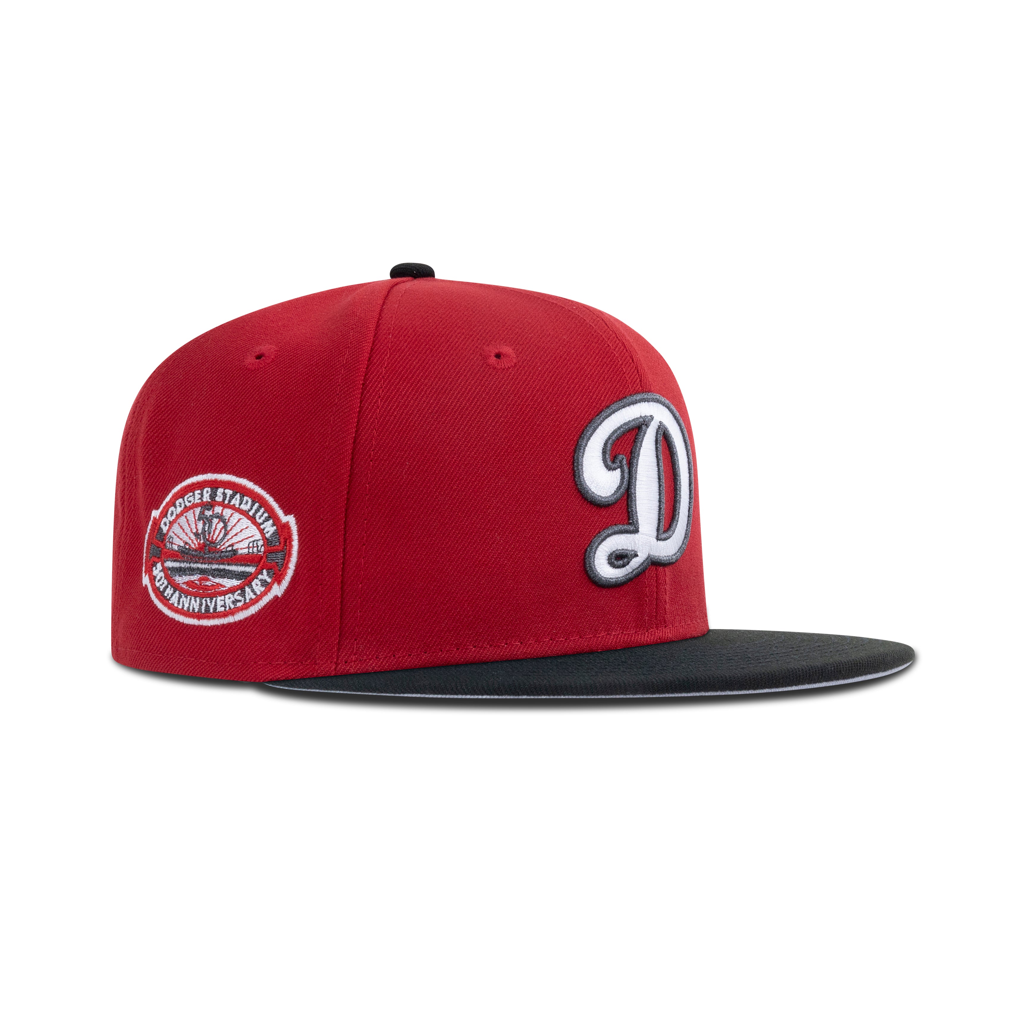 New Era Los Angeles Dodgers Fitted Grey Bottom 