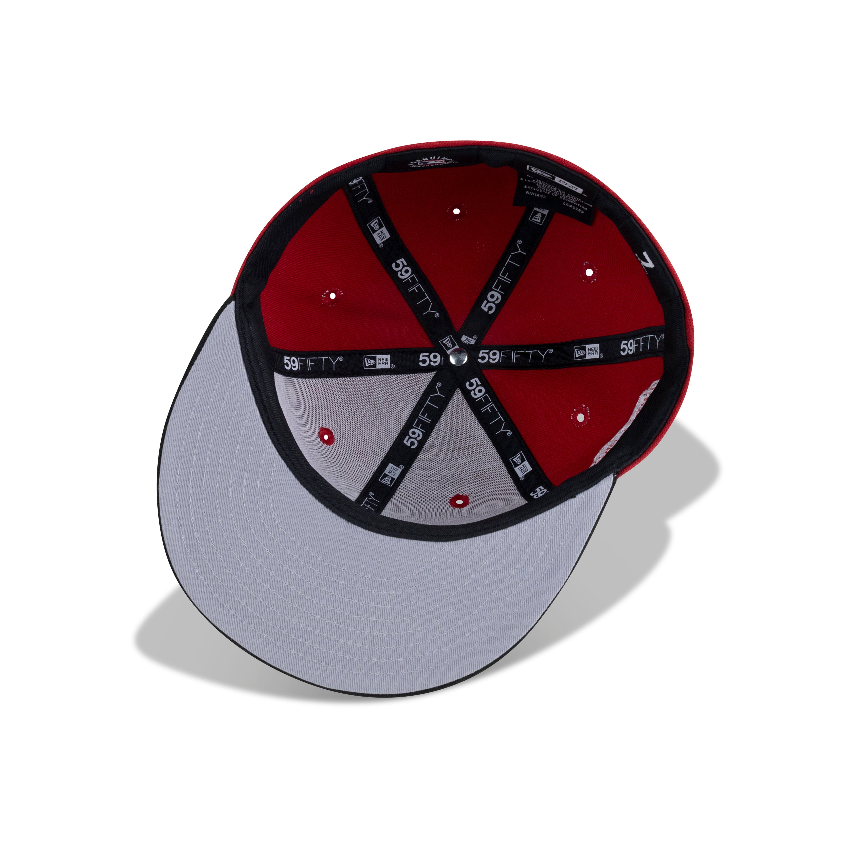 New Era Los Angeles Dodgers Fitted Grey Bottom 