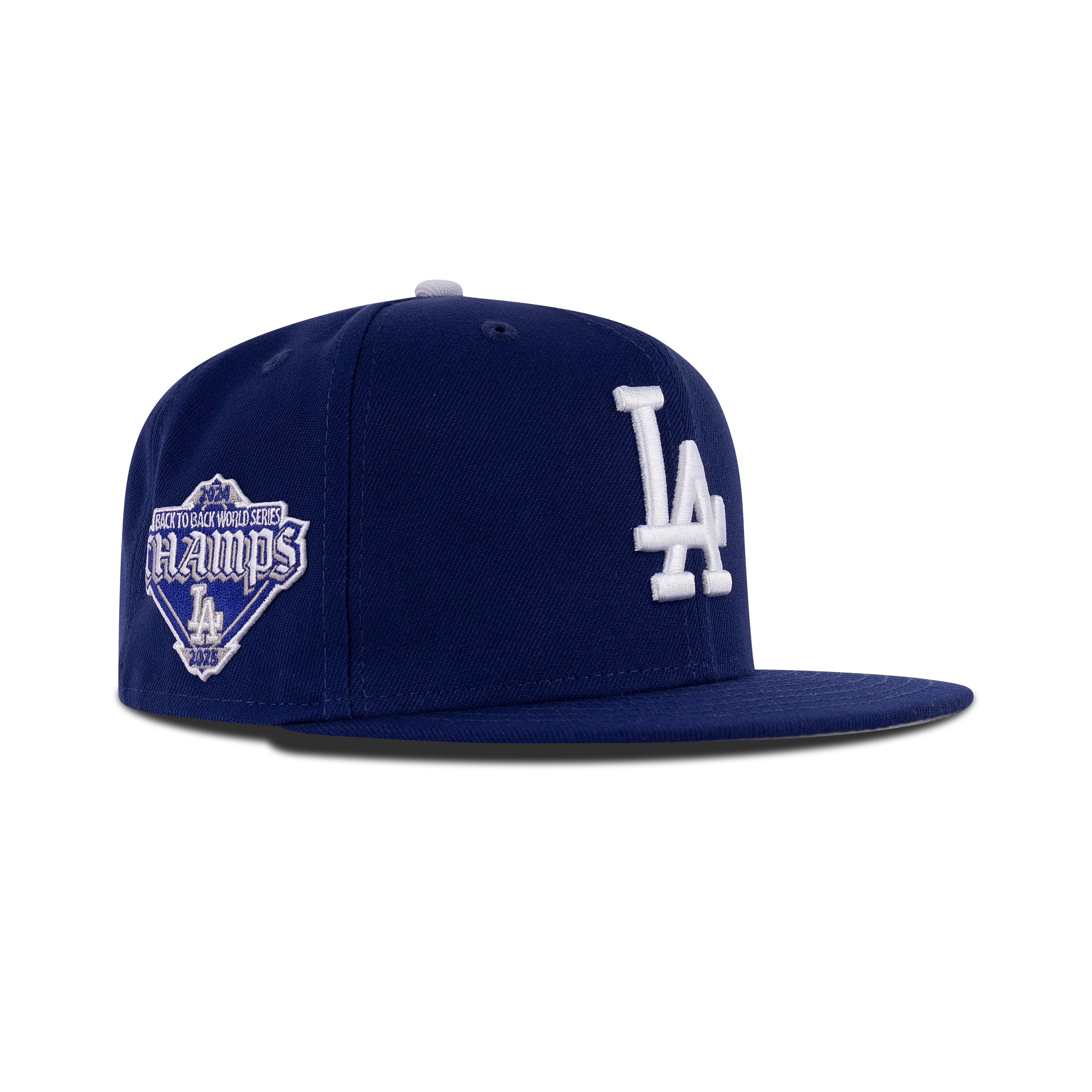 New Era Los Angeles Dodgers Snapback Grey Bottom 
