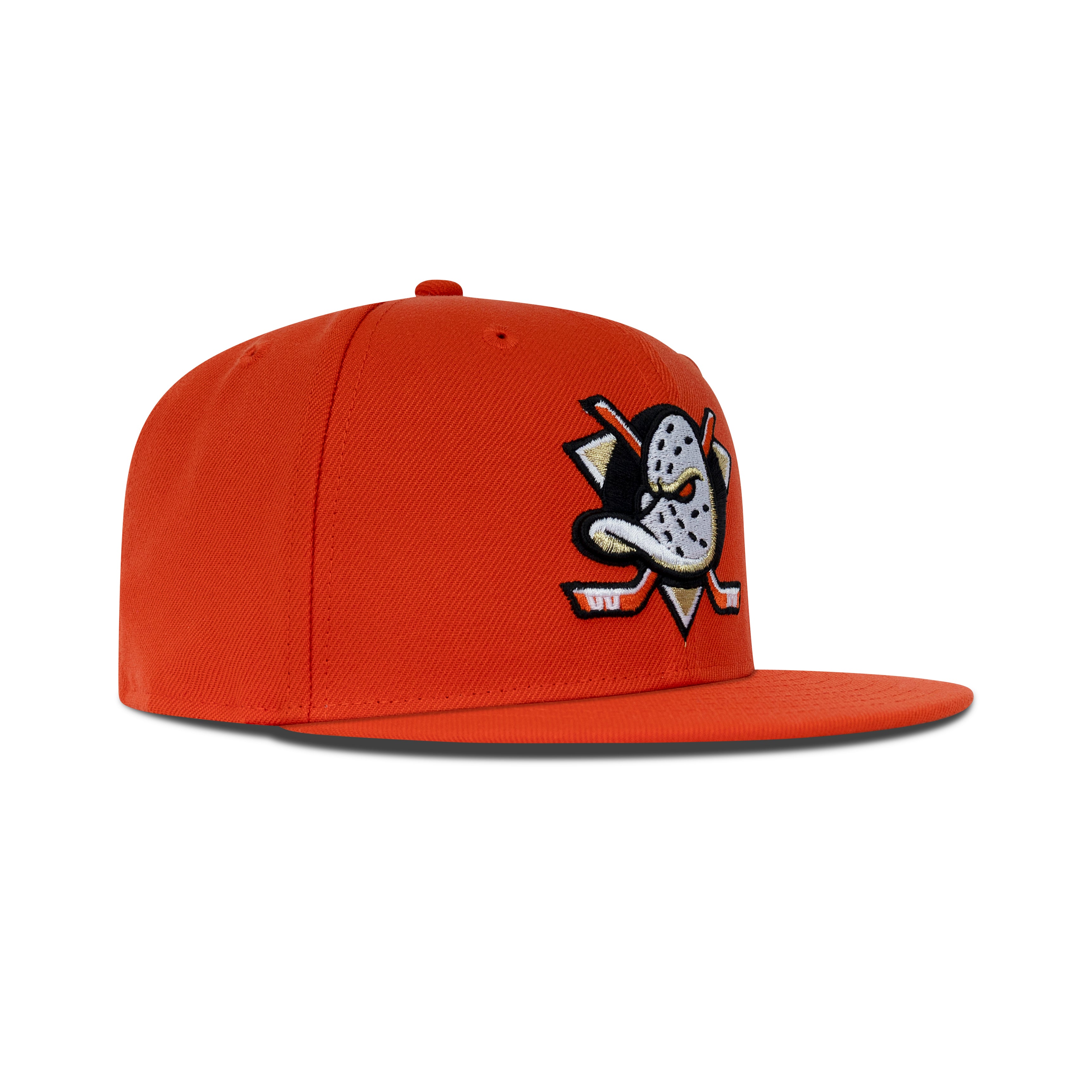 New Era Anaheim Mighty Ducks Fitted Grey Bottom 