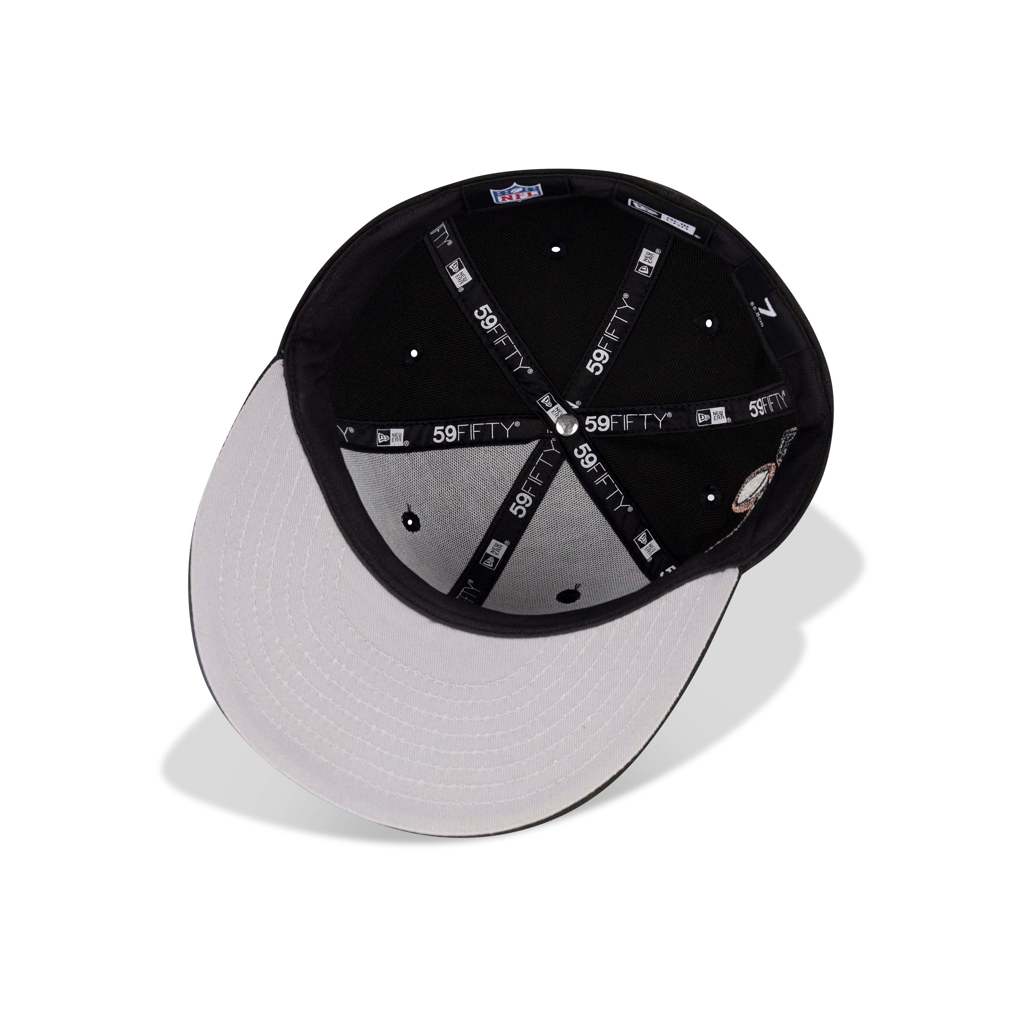 New Era Philadelphia Eagles Fitted Grey Bottom 