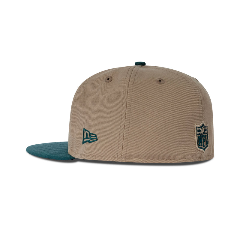 New Era Philadelphia Eagles Fitted Grey Bottom 