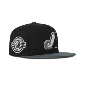 New Era Montreal Expos Fitted Grey Bottom 