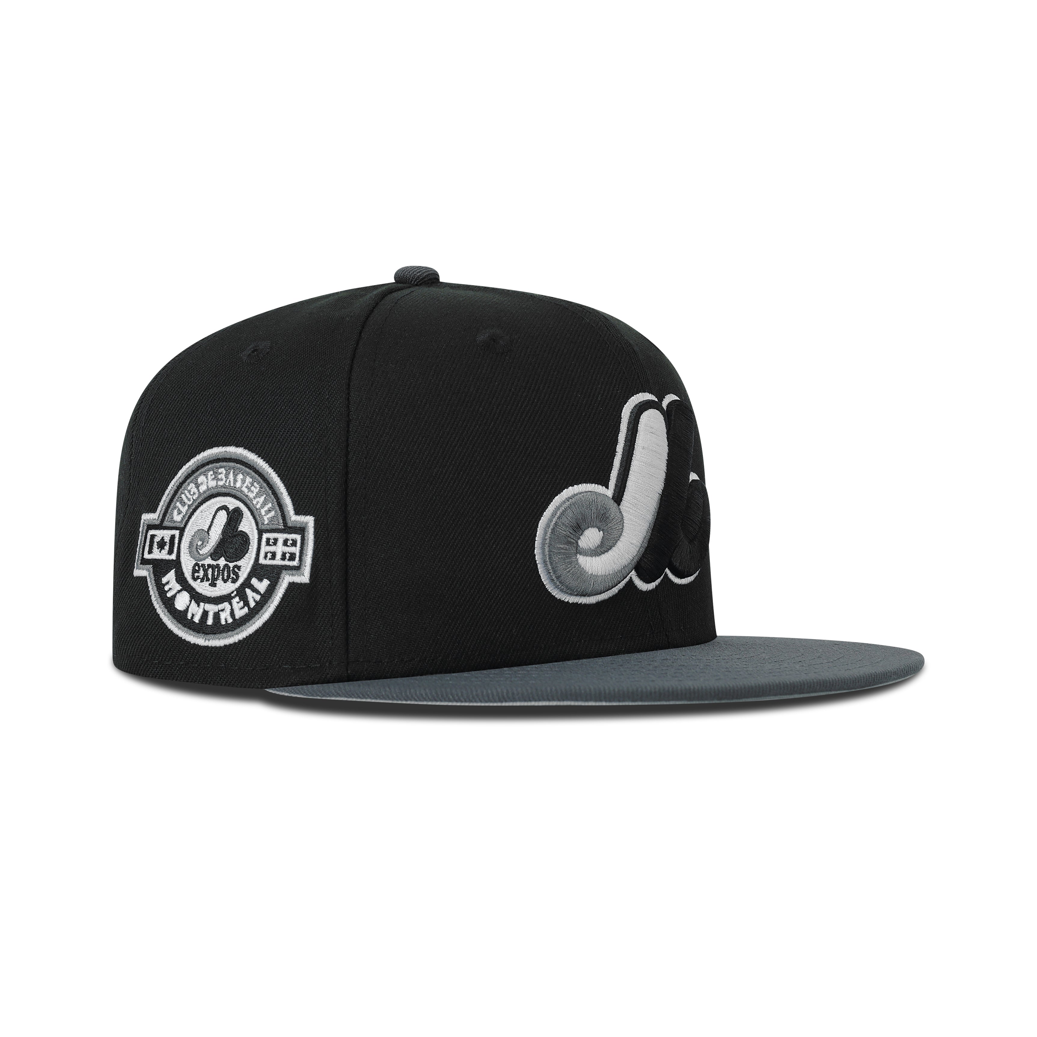 New Era Montreal Expos Fitted Grey Bottom 