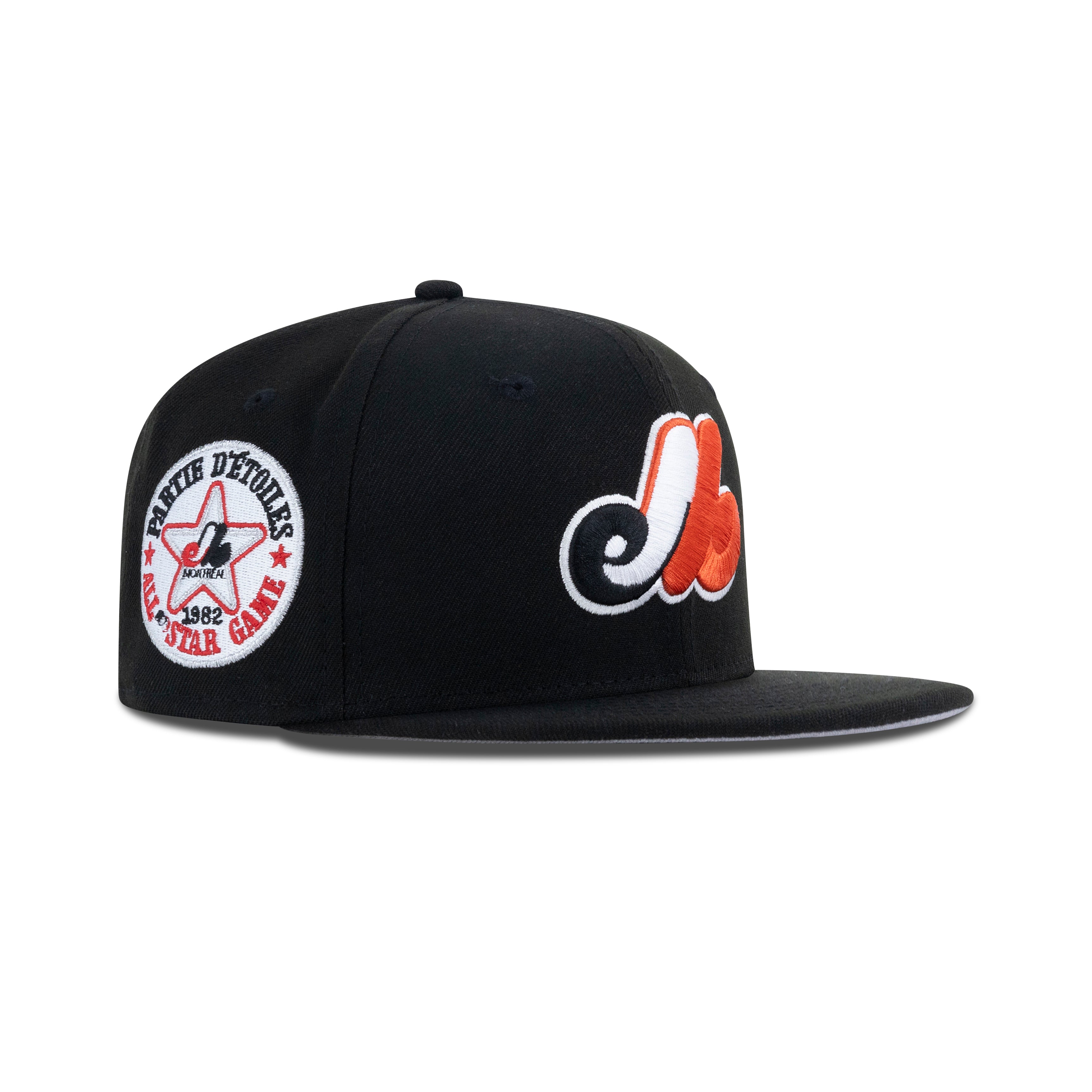 New Era Montreal Expos Fitted Grey Bottom 
