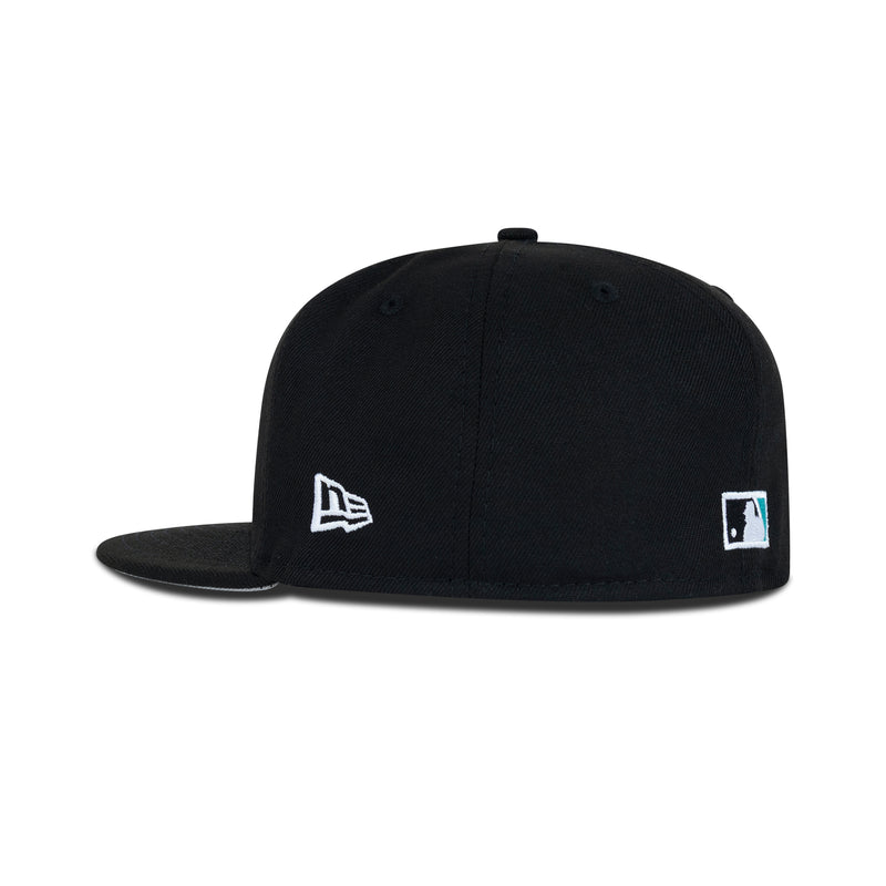 New Era Montreal Expos Fitted Grey Bottom ”Black Teal Silver